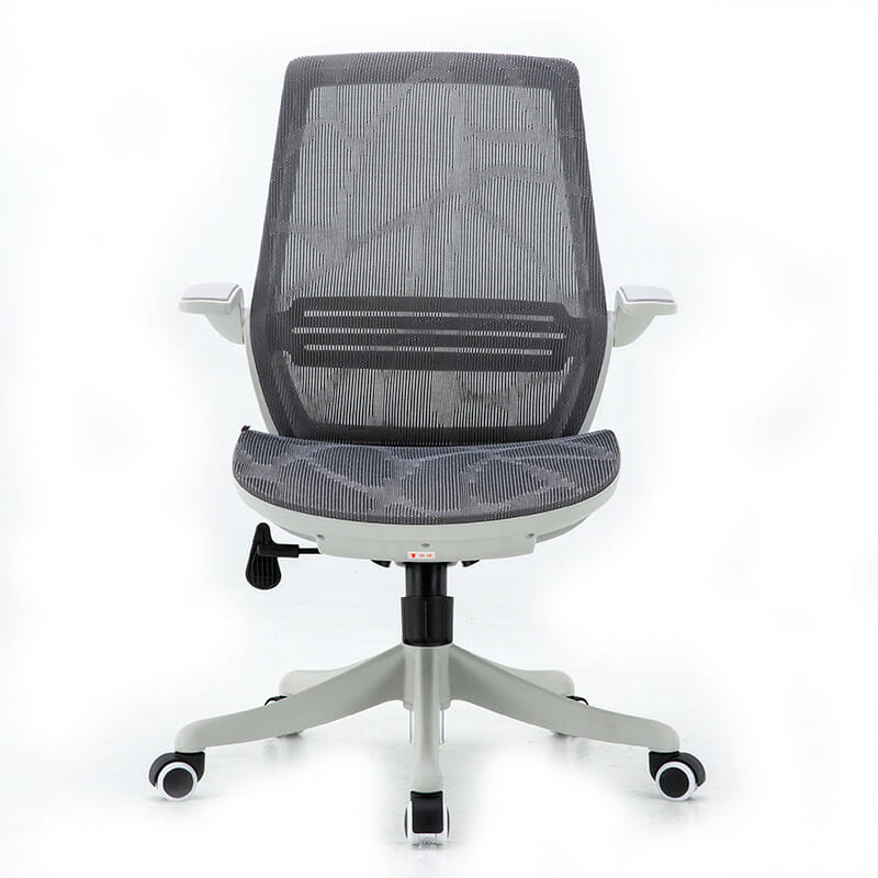 Vista lateral de Silla Ejecutiva S59 Mesh Gris