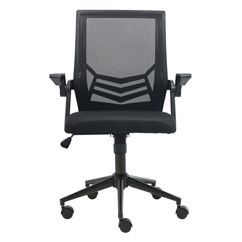 Silla Operativa Nitro Mesh con brazo abatible vista lateral