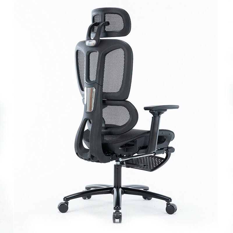 Silla Ejecutiva Nexus Mesh Negro vista lateral