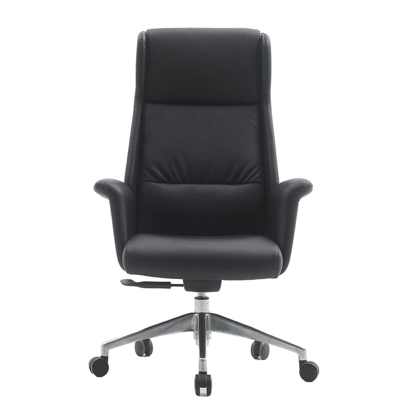 Detalle del asiento del Sillon Ejecutivo Negro