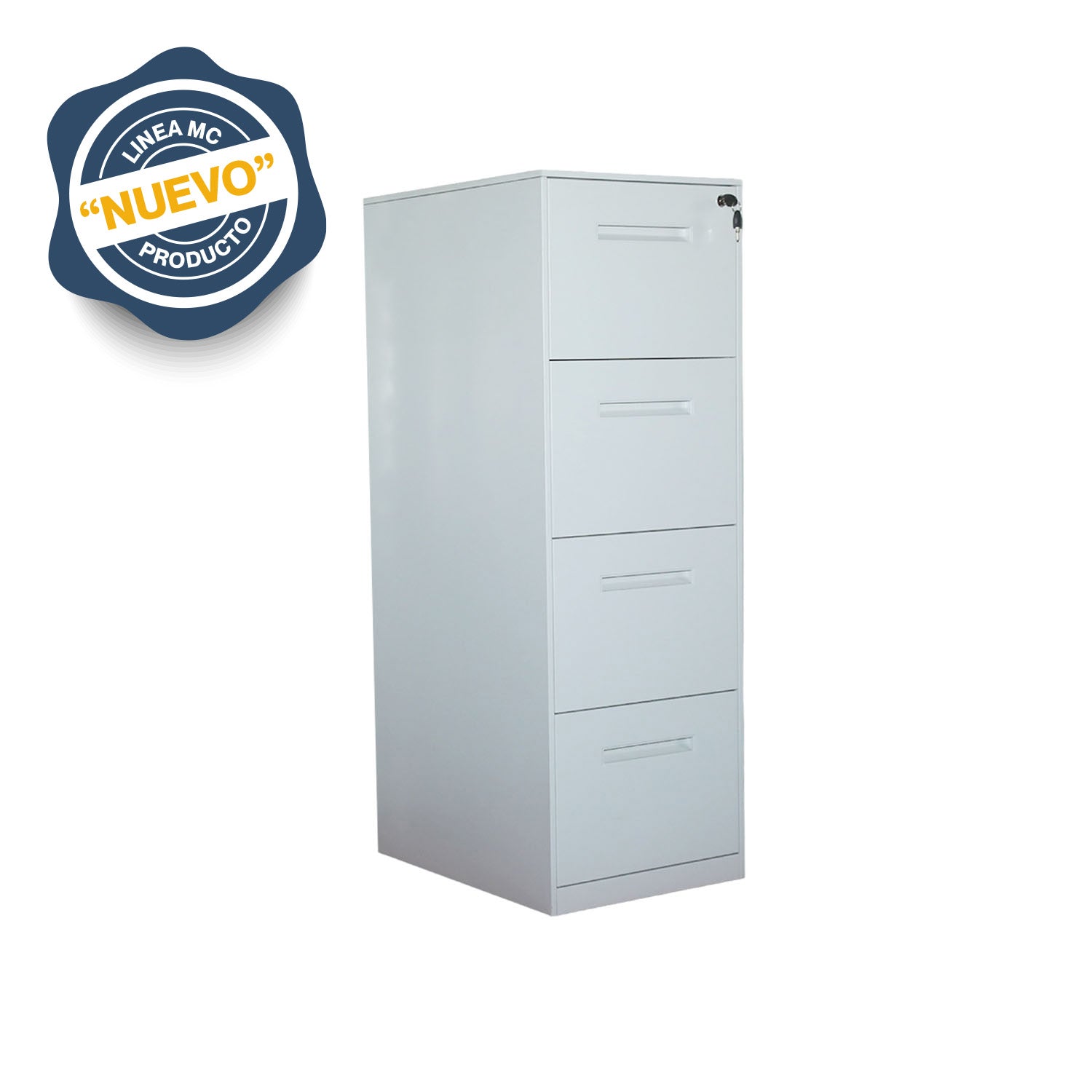 Archivero Vertical 4 Gavetas MC (Armado) - Ergonomik archivero OFIK