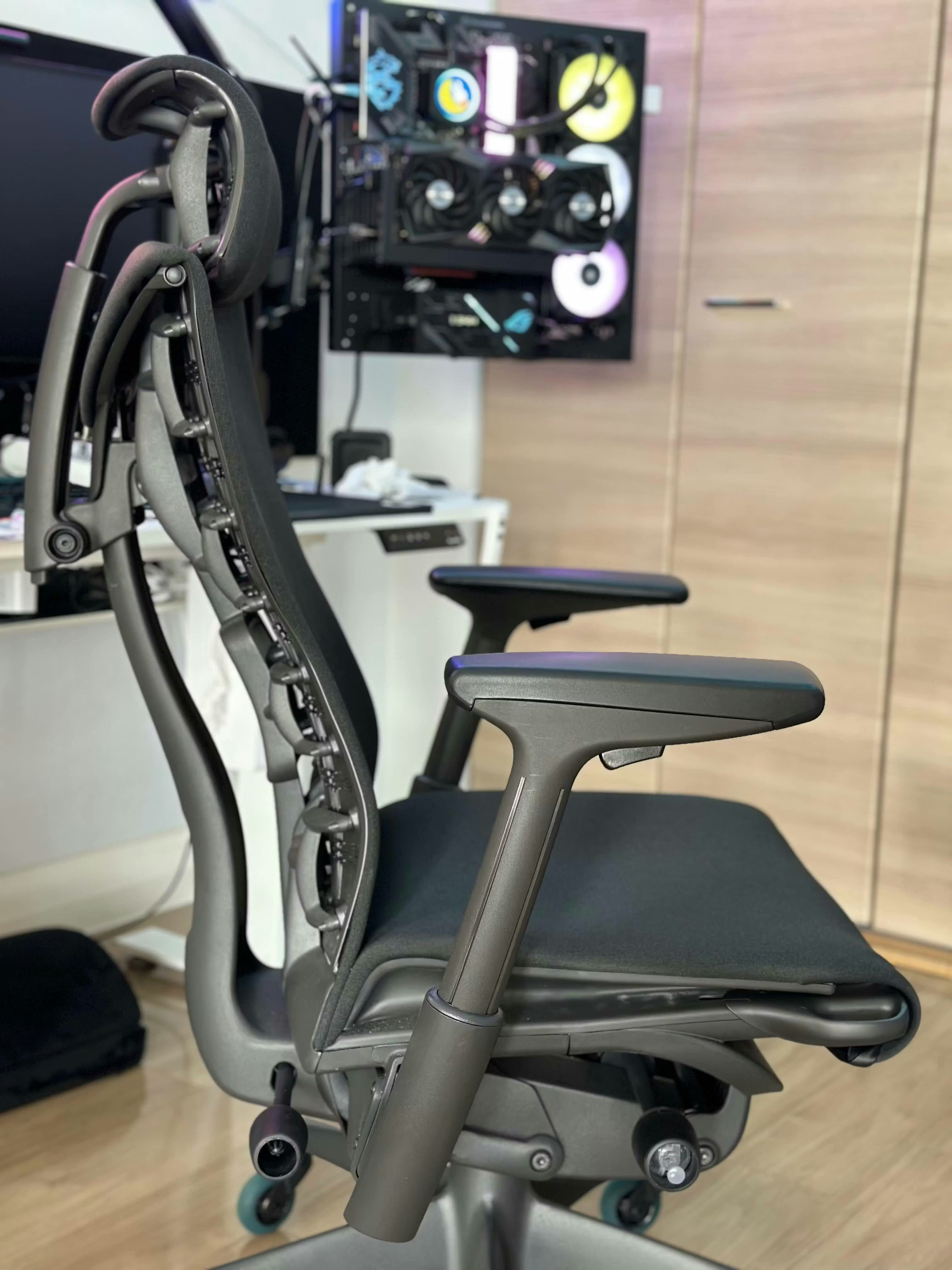 Atlas Reposacabezas Headrest Cabecera Para Silla Embody Herman Miller