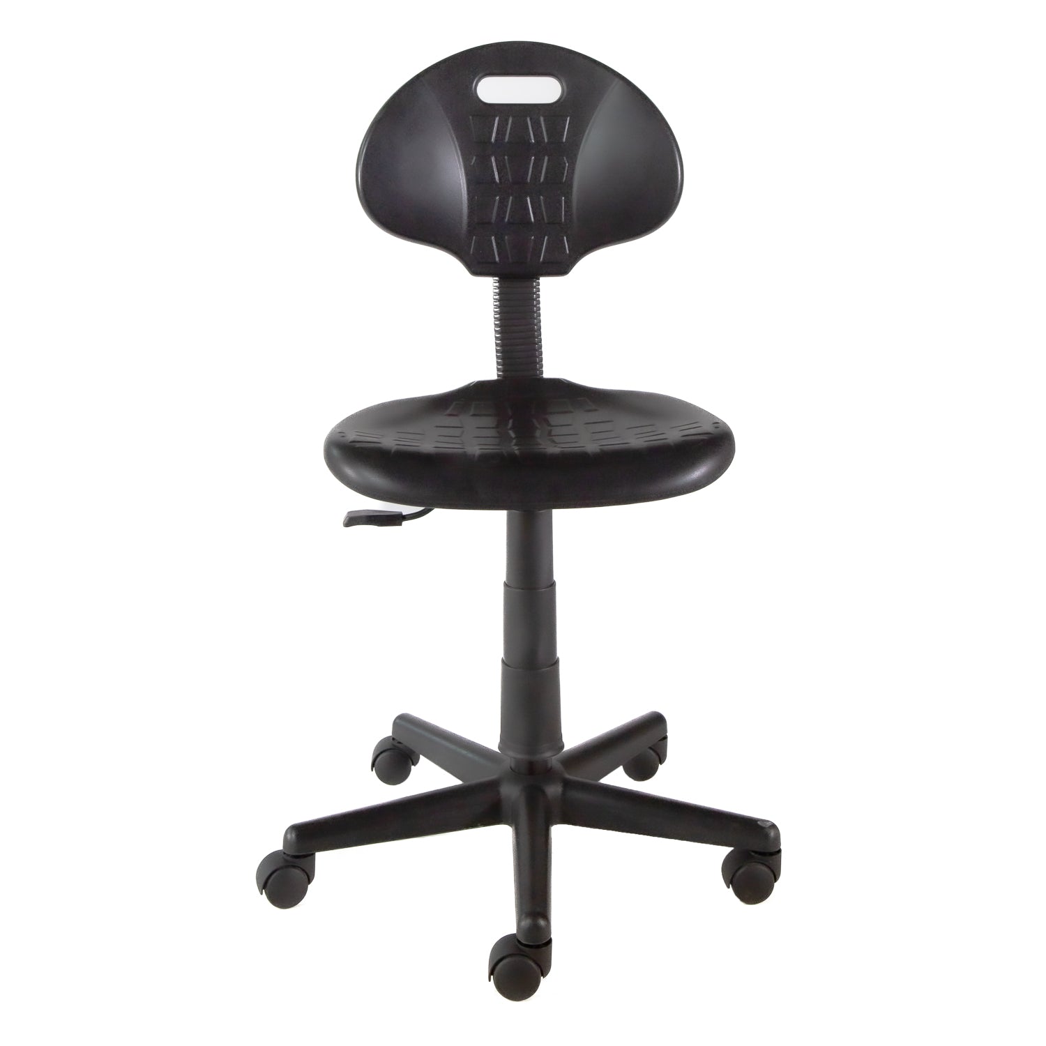 Silla moderna de oficina con base resistente