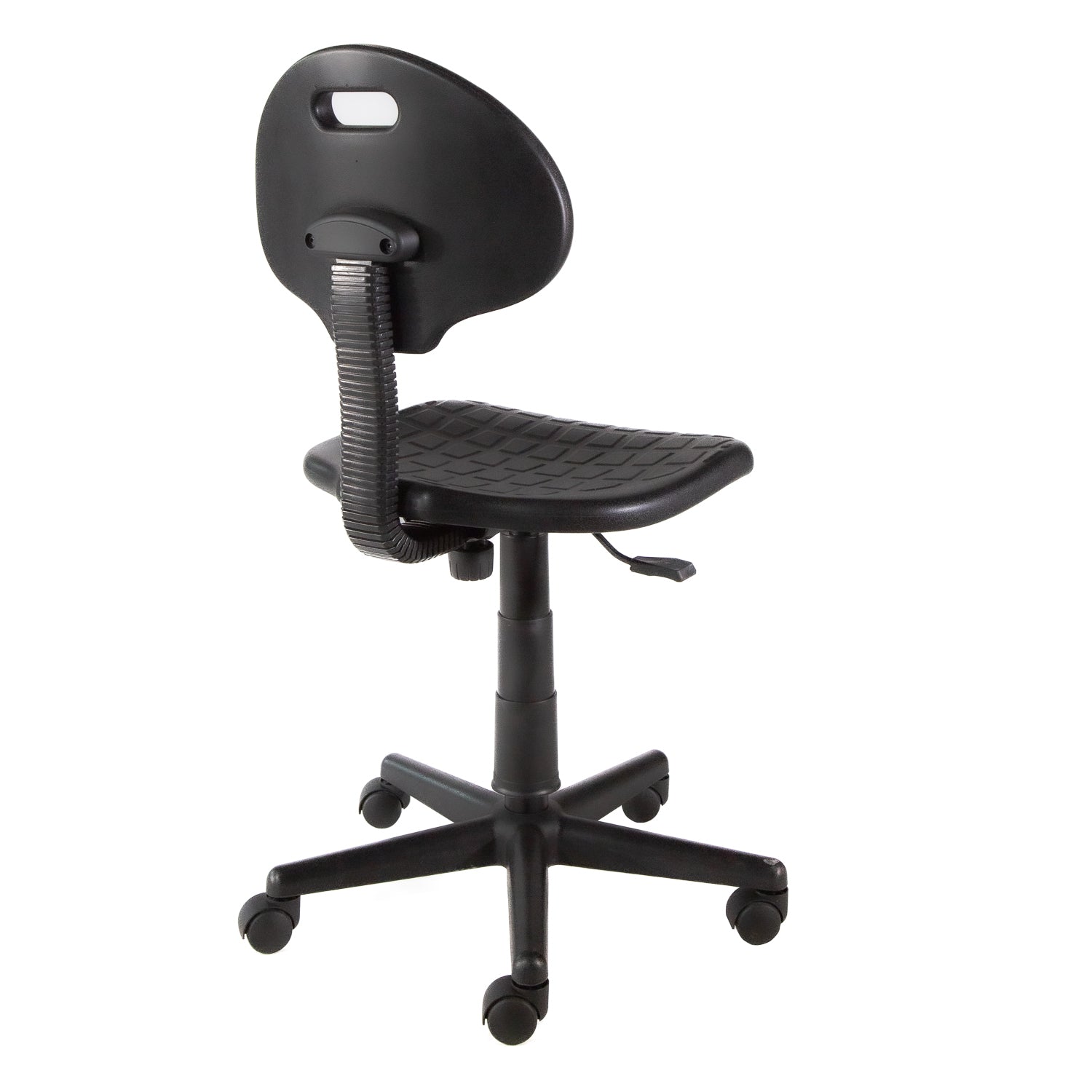 Silla de trabajo ergonómica con respaldo ventilado