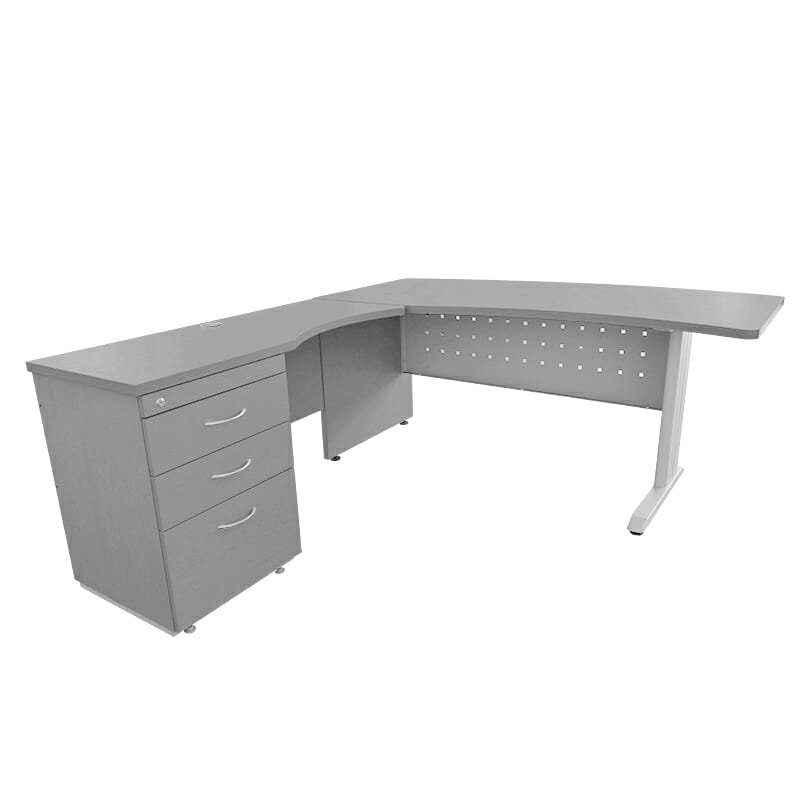 Módulo corporativo Milan con melamina durable