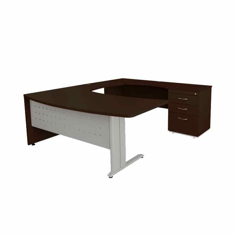 Módulo Ejecutivo Elite Bari Derecho - Ergonomik escritorio OFIK