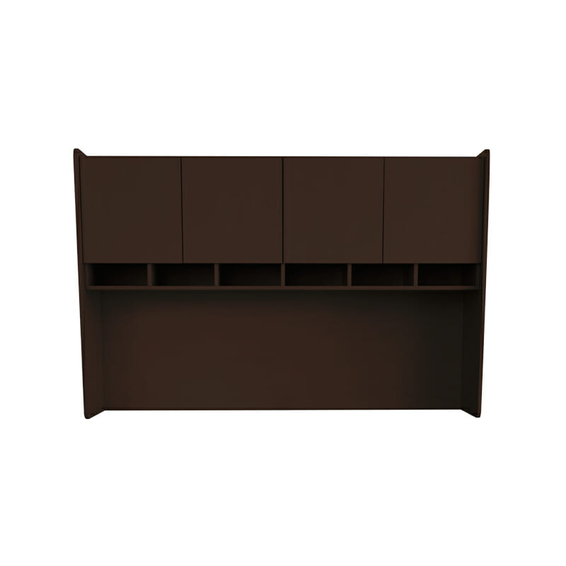 Librero Sobre Credenza Elite 4 puertas - Ergonomik credenza OFIK