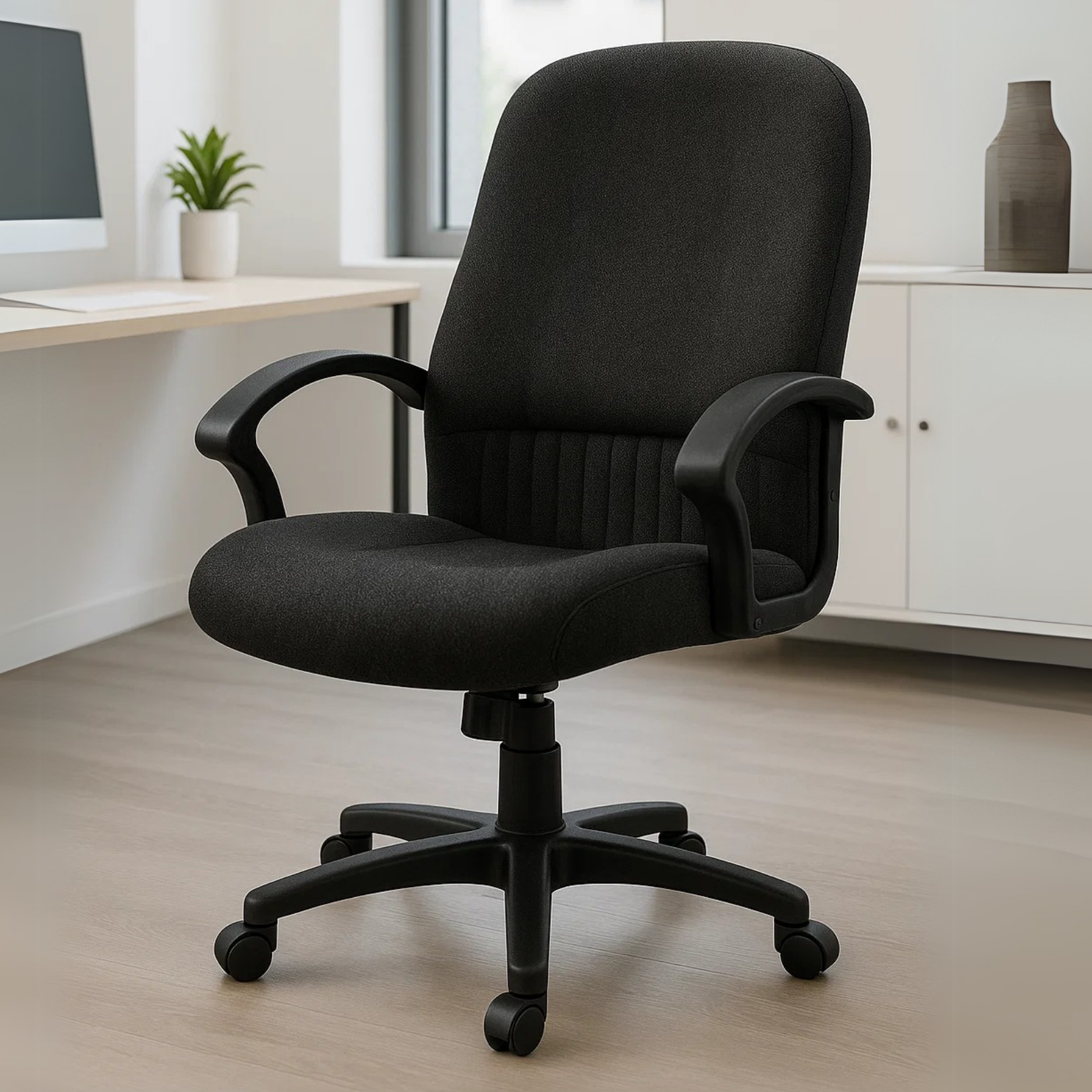 Silla Ejecutiva Etna en Tela y Respaldo Alto - Ergonomik silla ejecutiva OFIK
