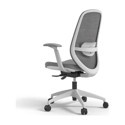 Silla Ergonómica Spirit White Respaldo Bajo