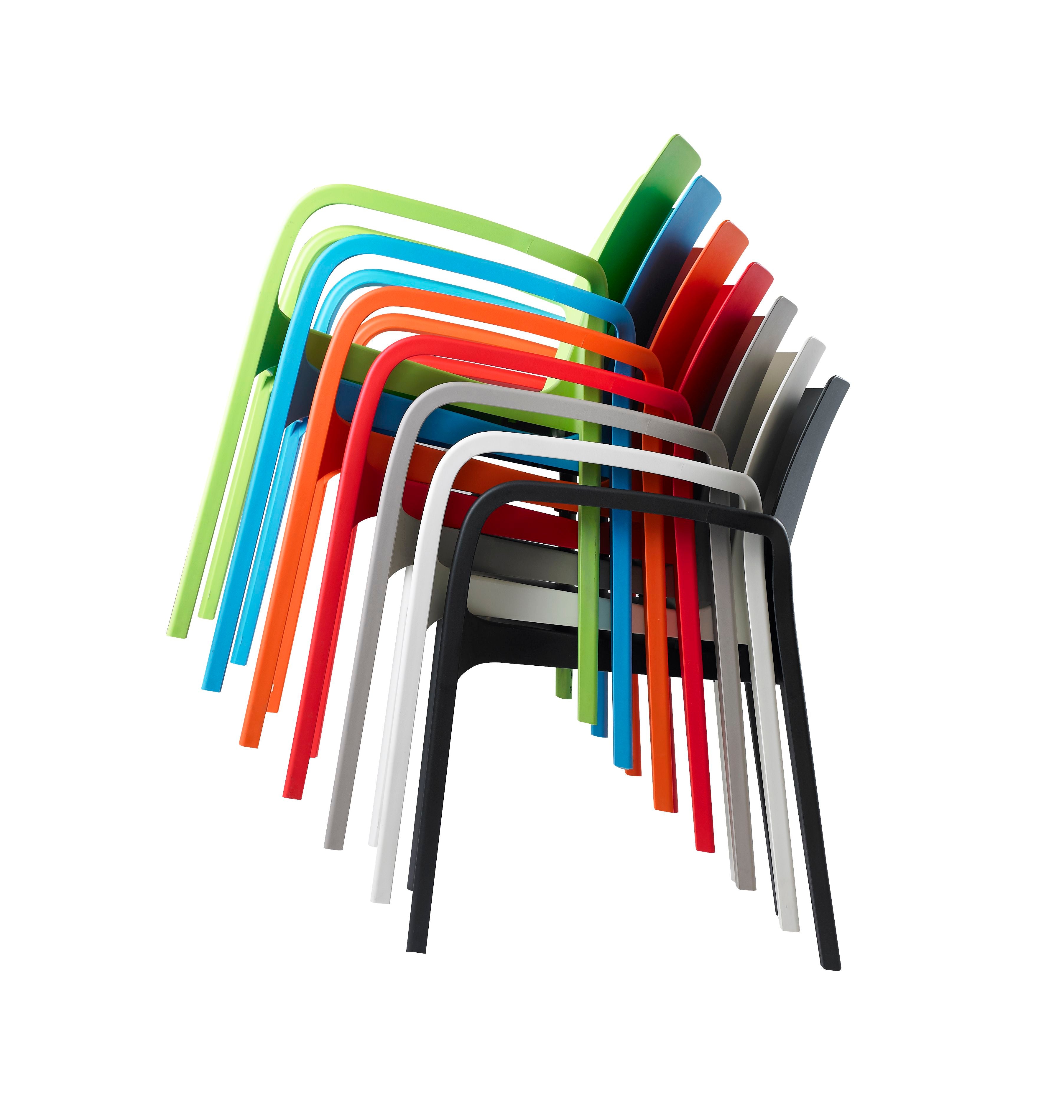 Silla Alissa 3 piezas vista lateral