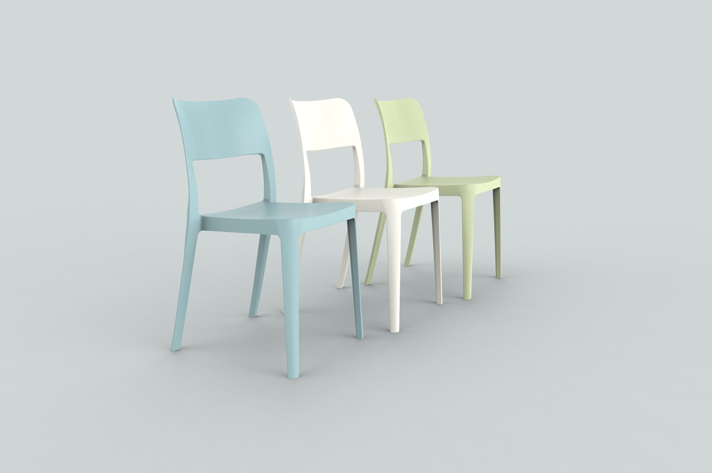 Silla de visita La Vie - 4 piezas