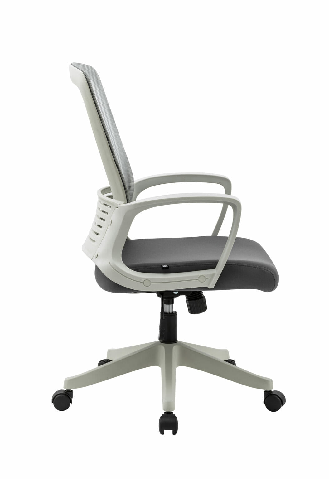 Detalle del asiento de la Silla Operativa H3 Gris