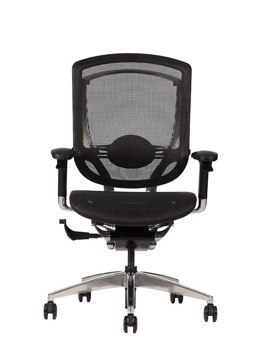 Base de la silla cromada y resistente