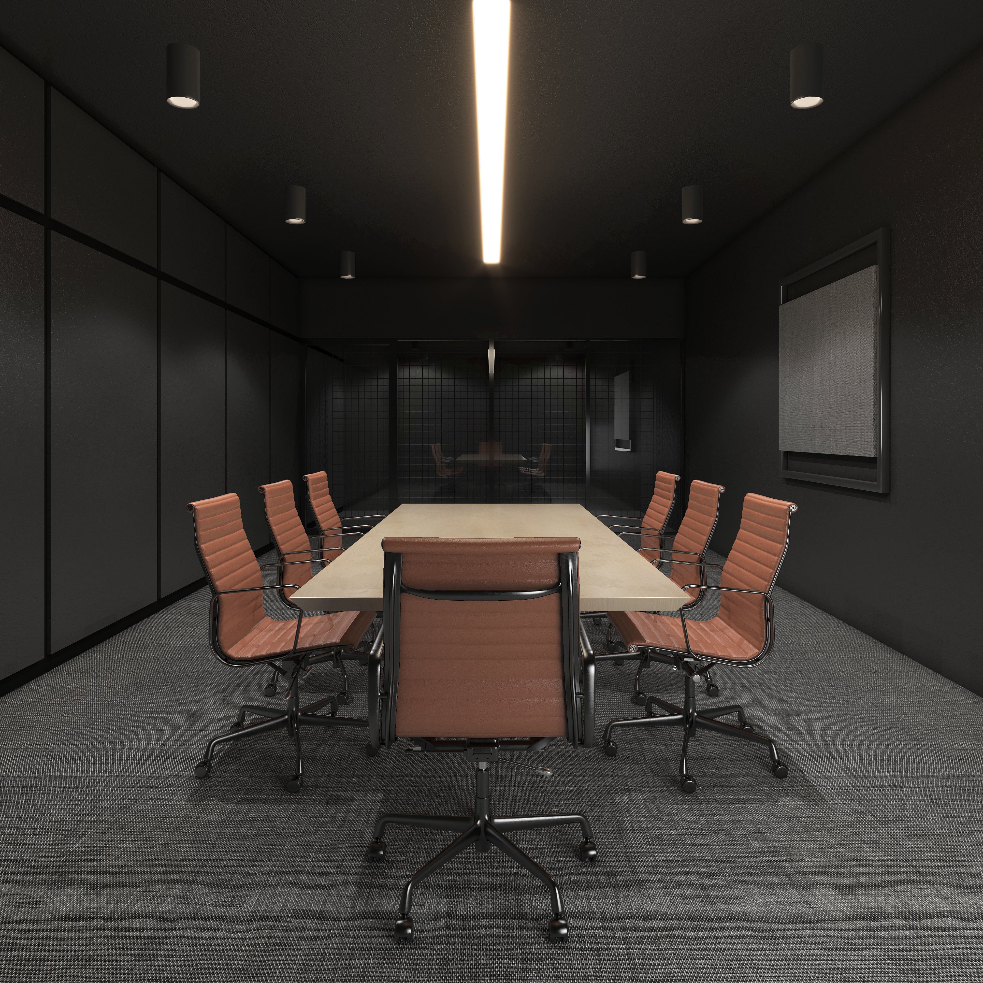 Asiento acolchado de la Silla Goetz para oficina