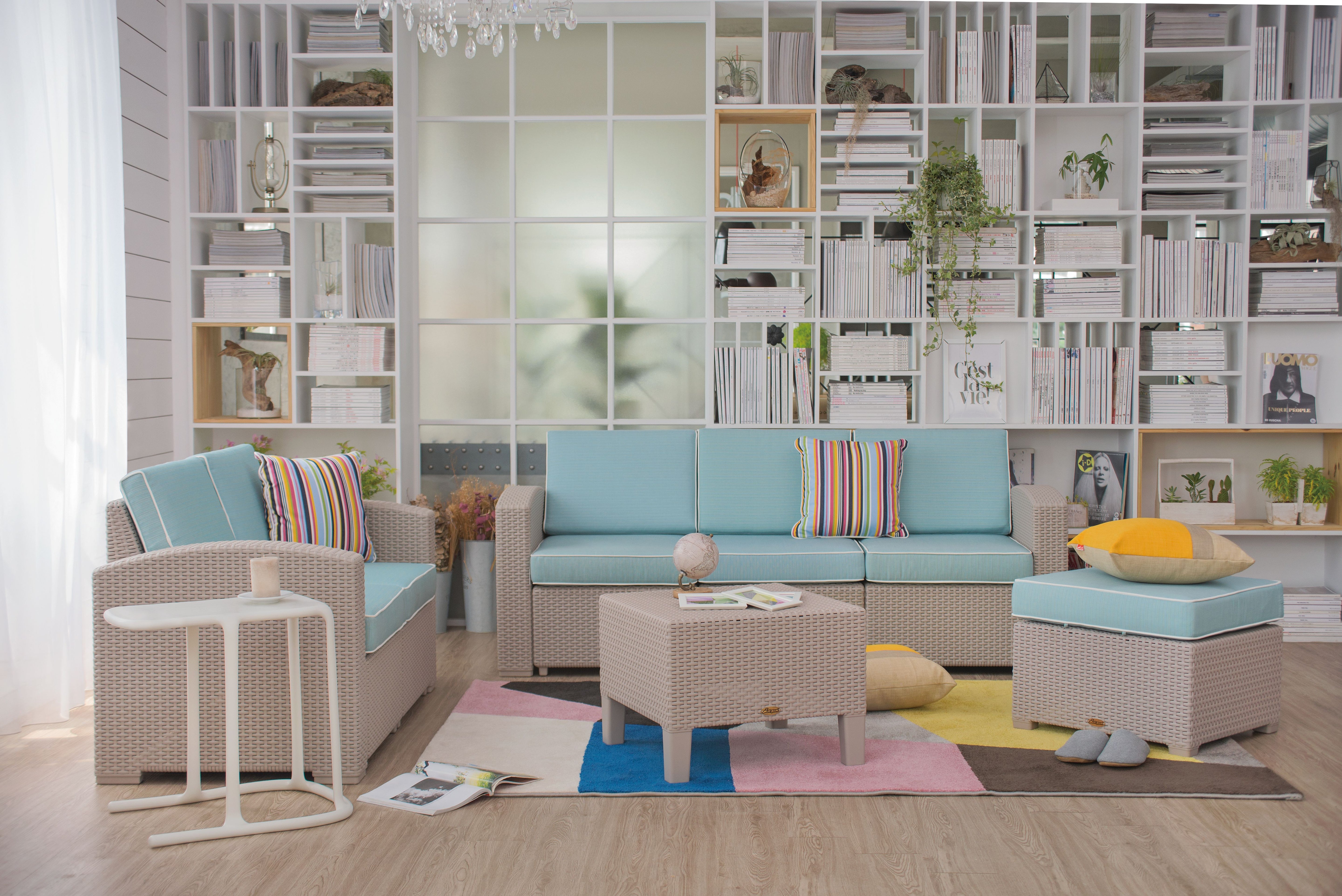 Acabado blanco y elegante de la Mesa Magnolia