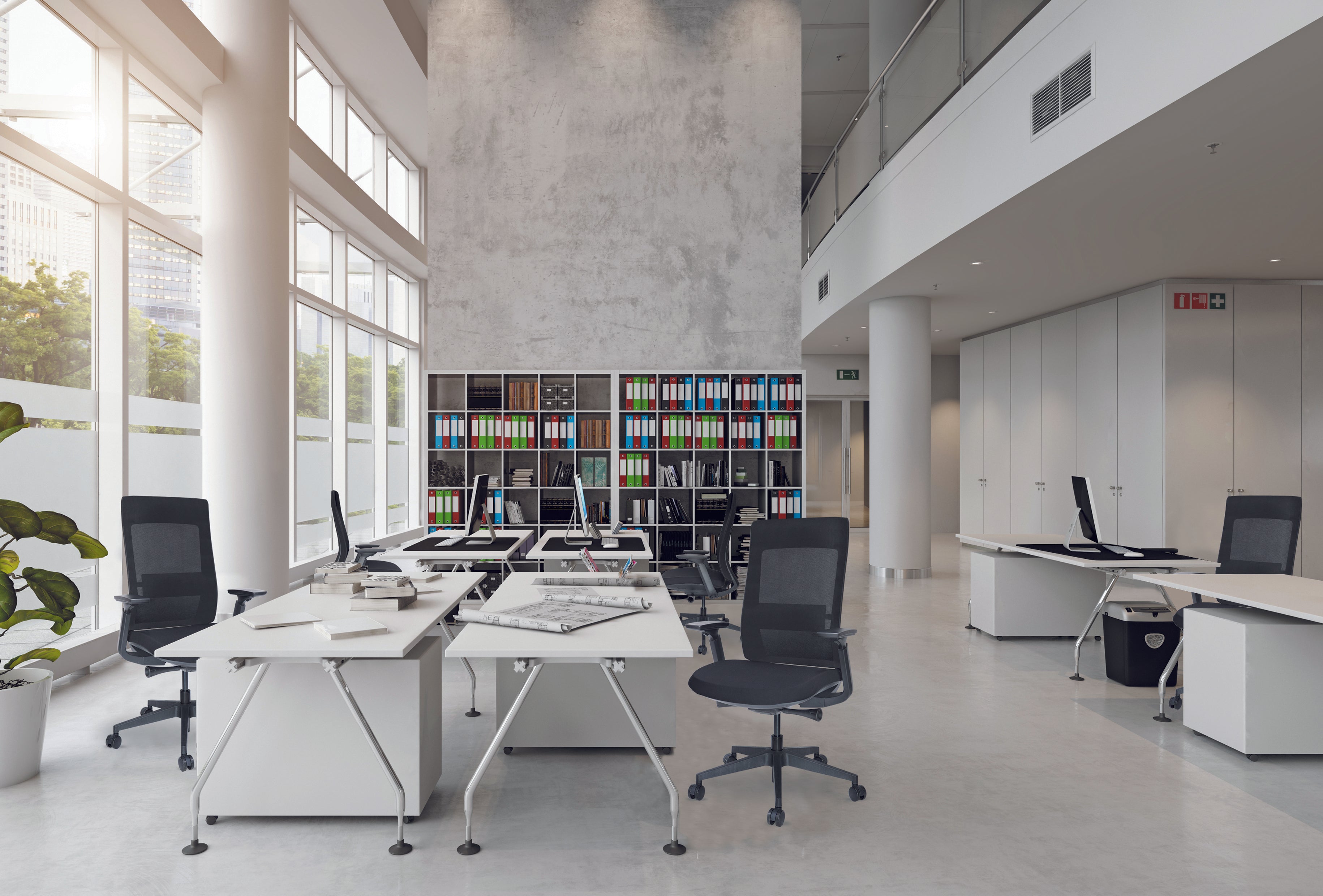 Silla Ejecutiva Quo con soporte lumbar ergonómico