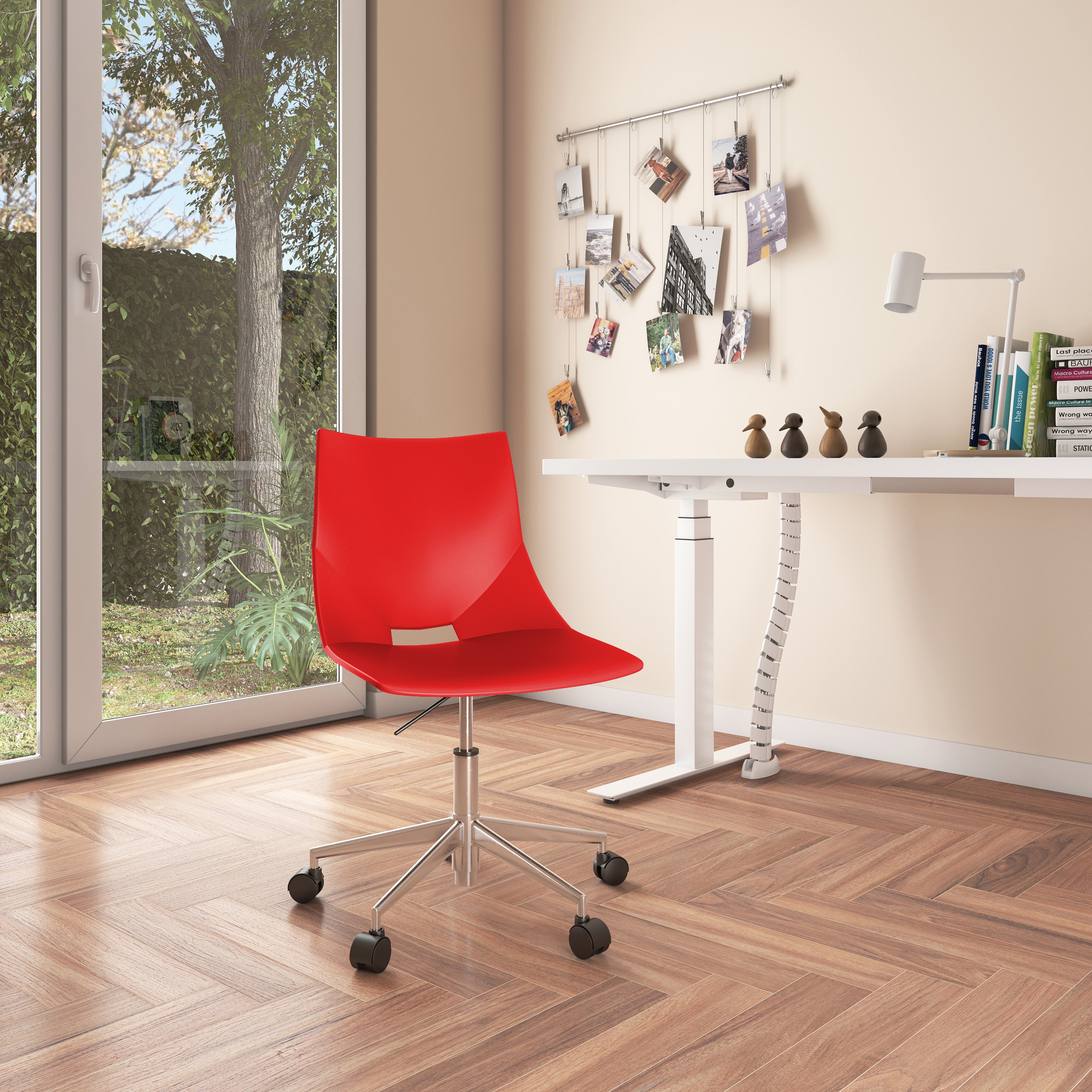 Vista trasera Silla Shell