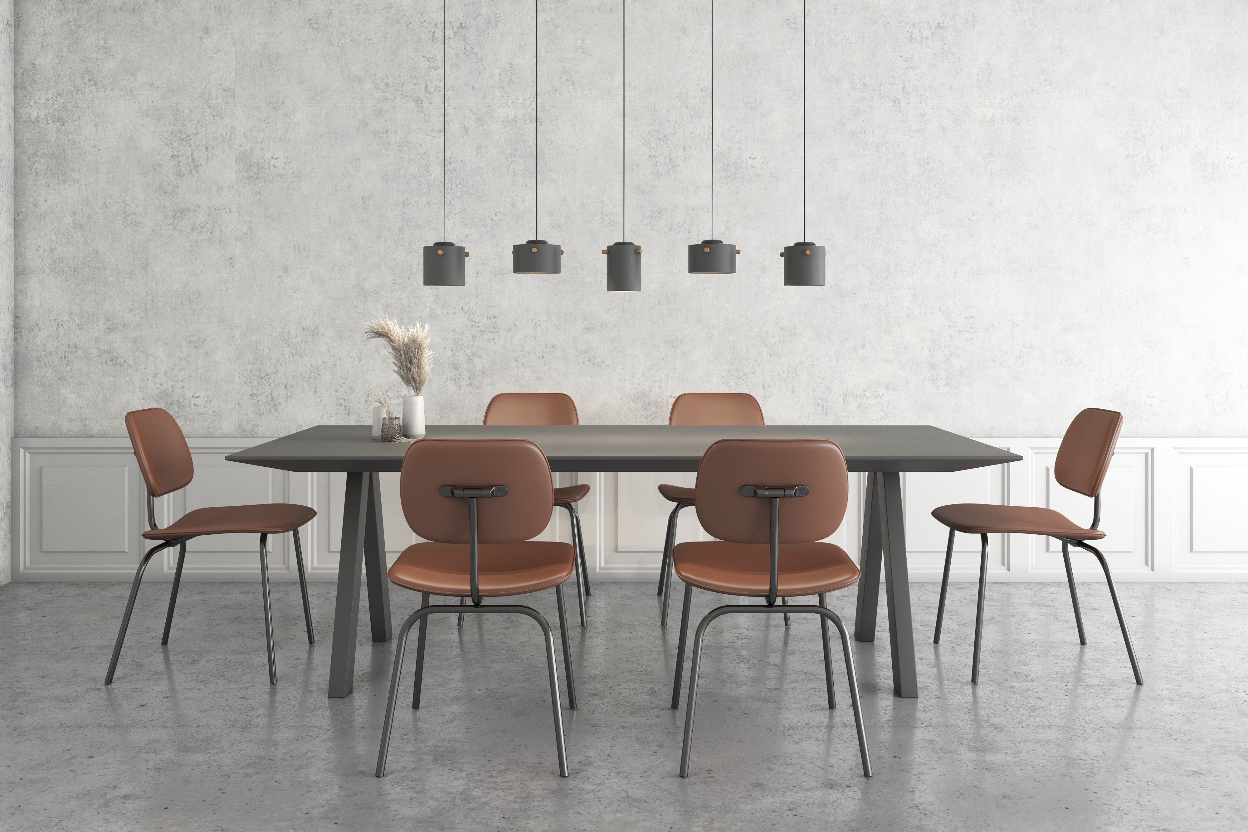 Detalle del respaldo ergonómico de la Silla Silohuette