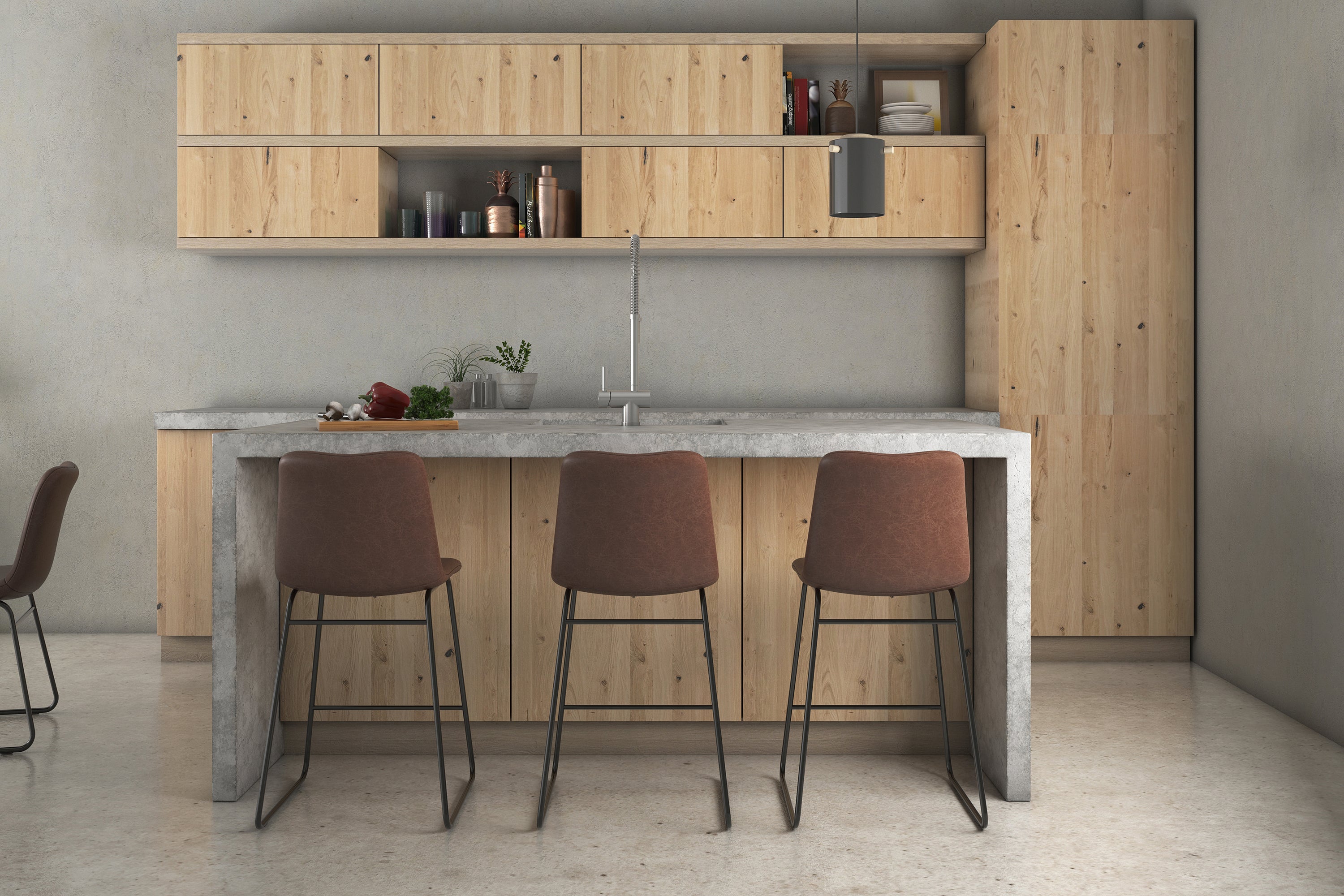 Set de 2 Bancos Stanza Alta