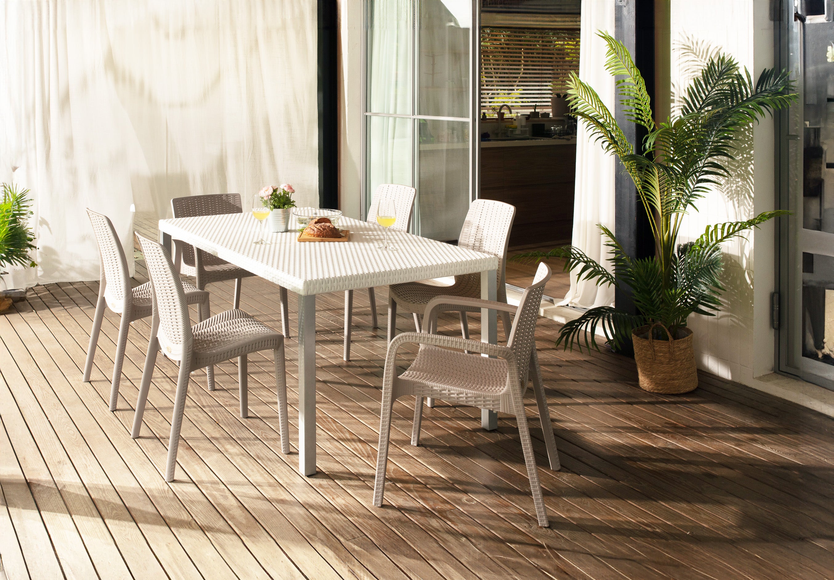 Silla Koppla 4 piezas en comedor