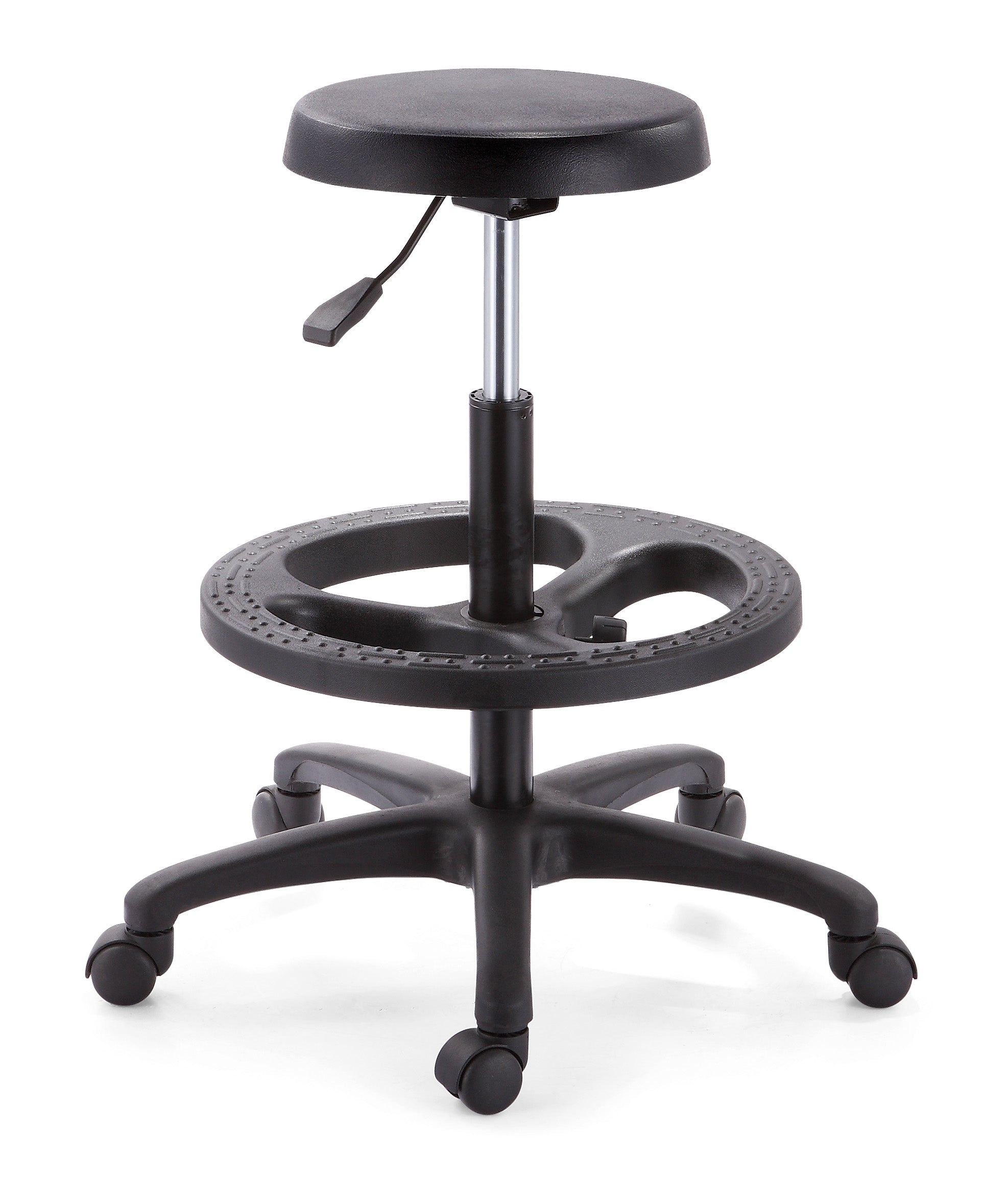 Banco Redondo Work Alto vista frontal