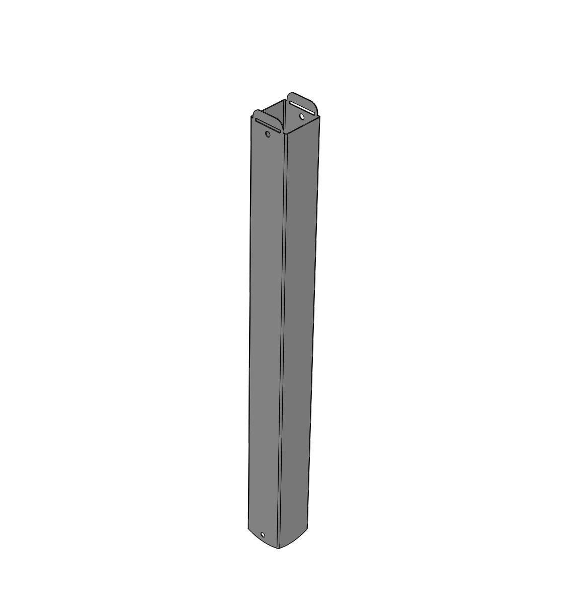 Tótem para Canaleta Eléctrica Doble para Bajar Cables de Canaleta a Piso Billydesk - Ergonomik pieza OFIK