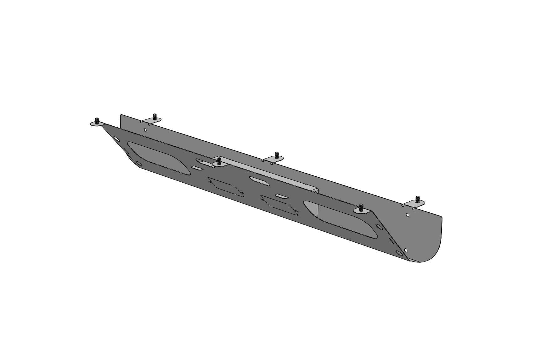 Canaleta Eléctrica Individual Billydesk para 90 cm - Ergonomik pieza OFIK