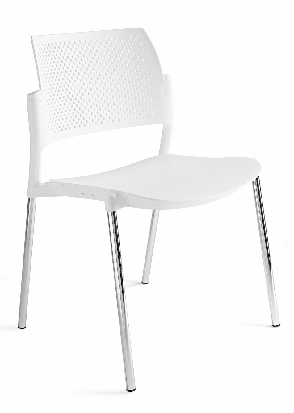 Silla de oficina ergonómica plástica duradera