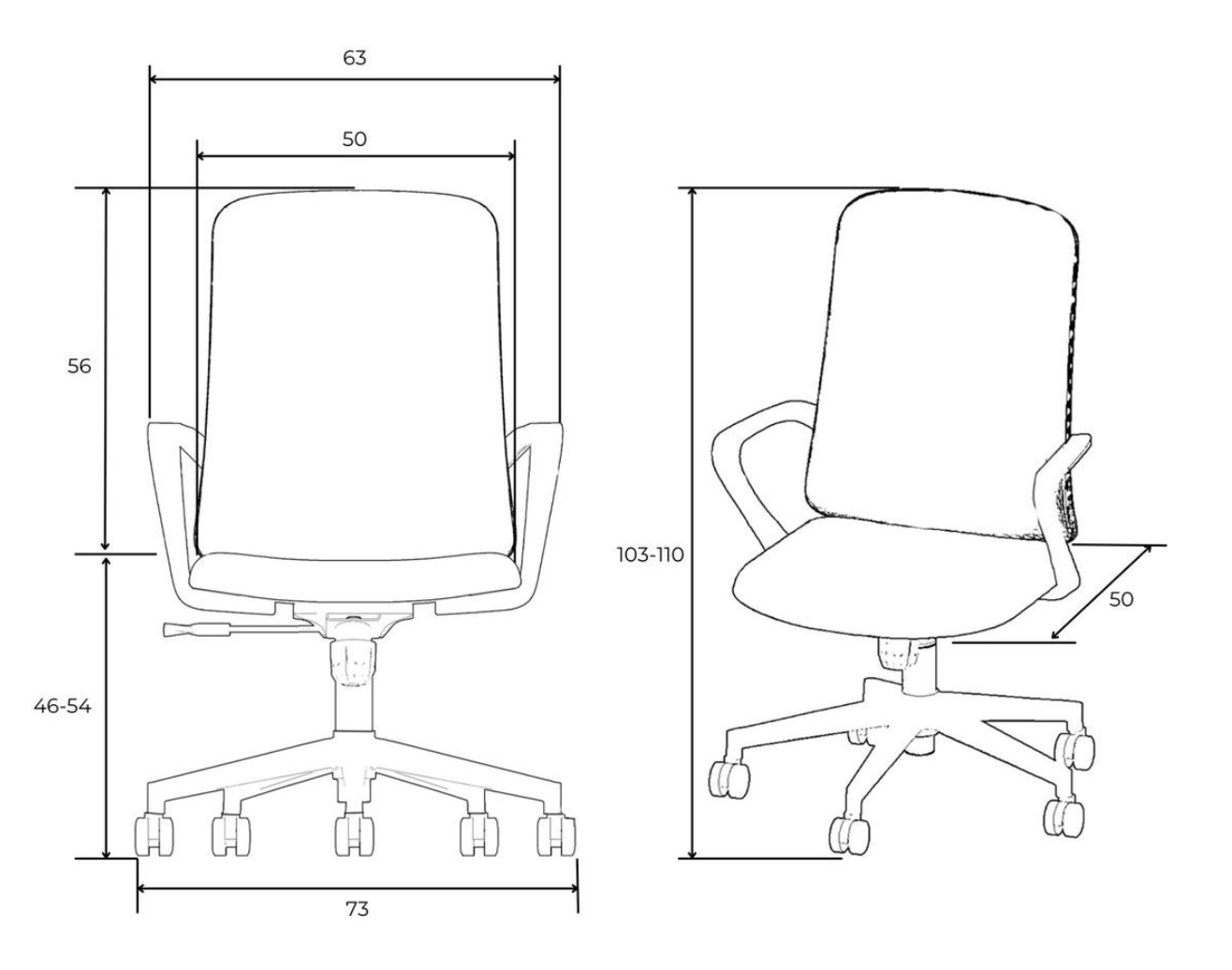Silla Ejecutiva Fly diseño moderno y funcional