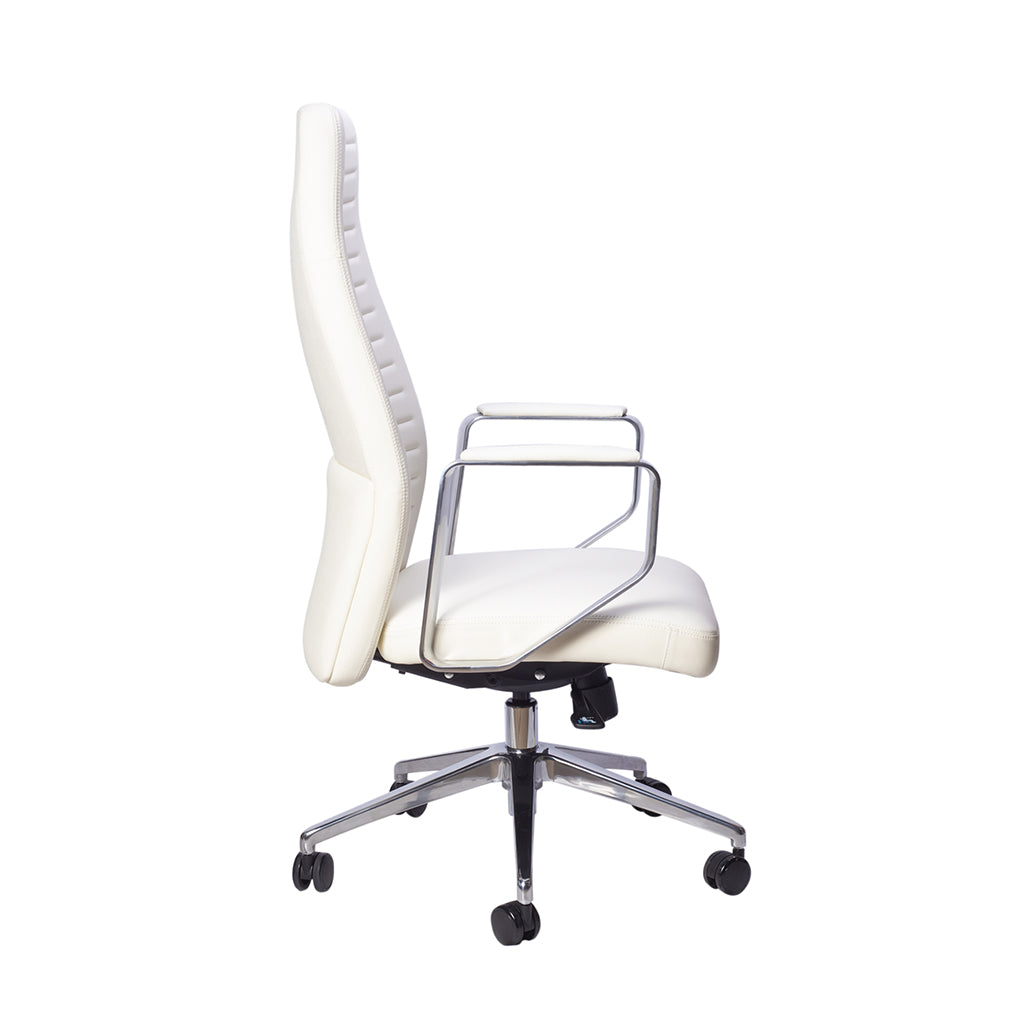 Side view showing adjustable features of Sillón Ejecutivo 1210BL