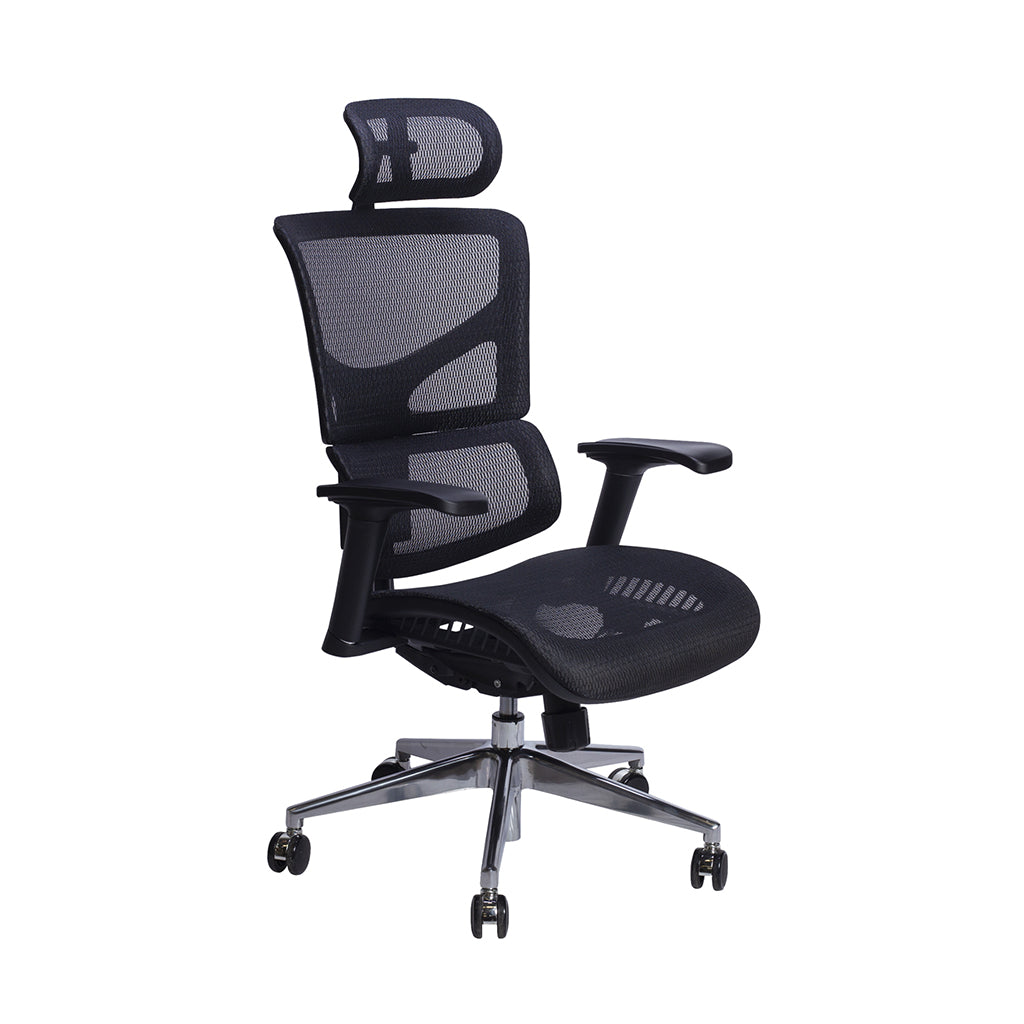 Front view of Sillón Directivo 1500NE ergonomic chair