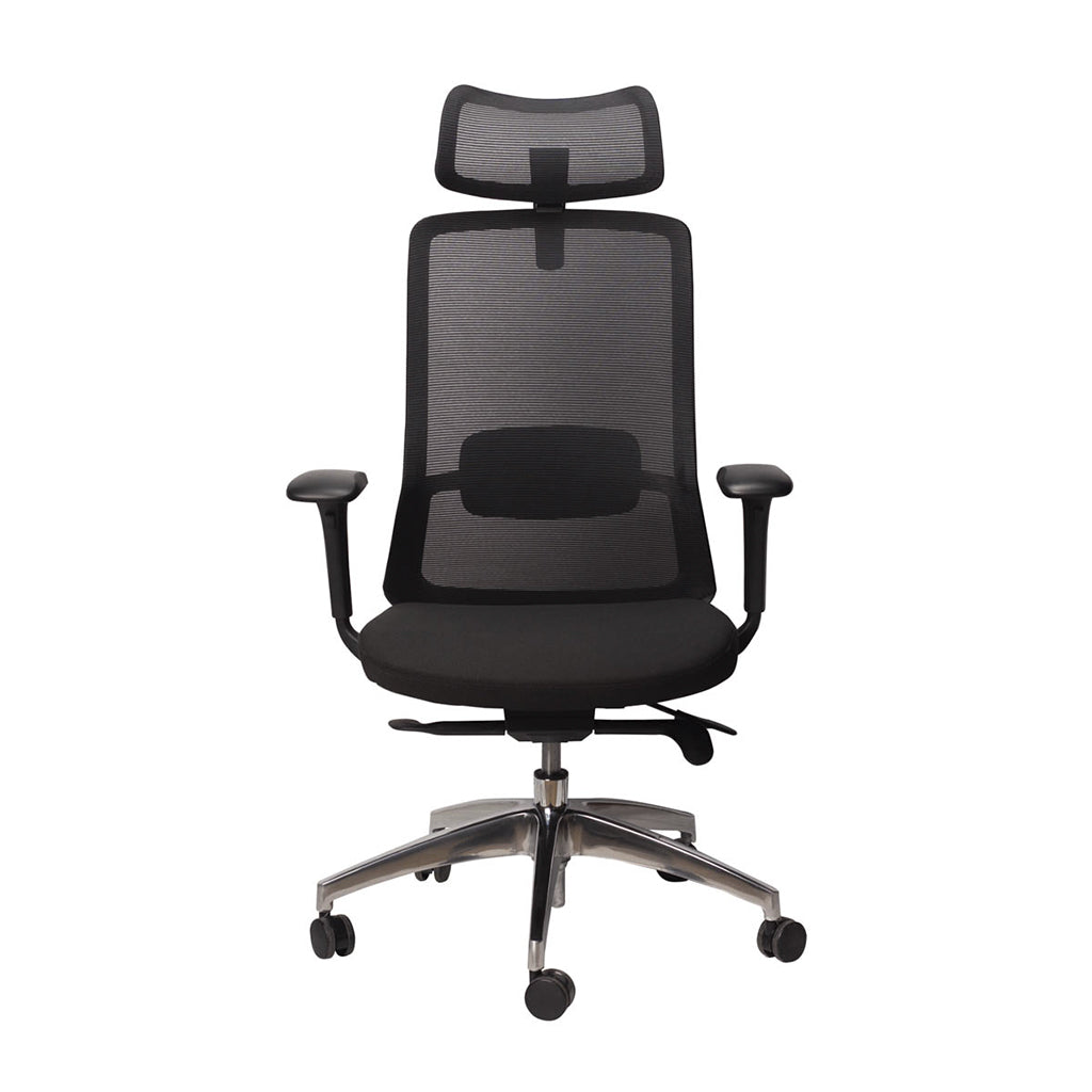 Side view showing ergonomic design of Sillón Ejecutivo 1700NE