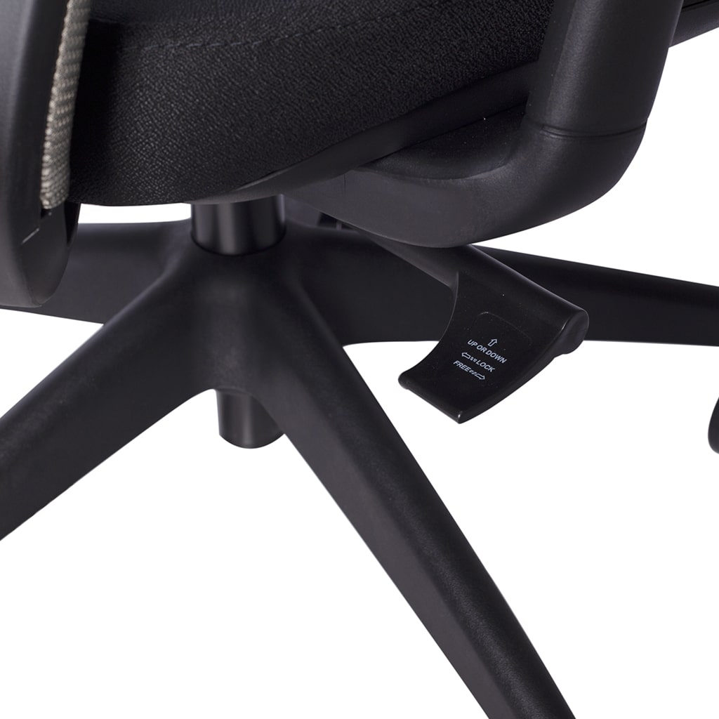 Modern office setup featuring Silla Operativa 190