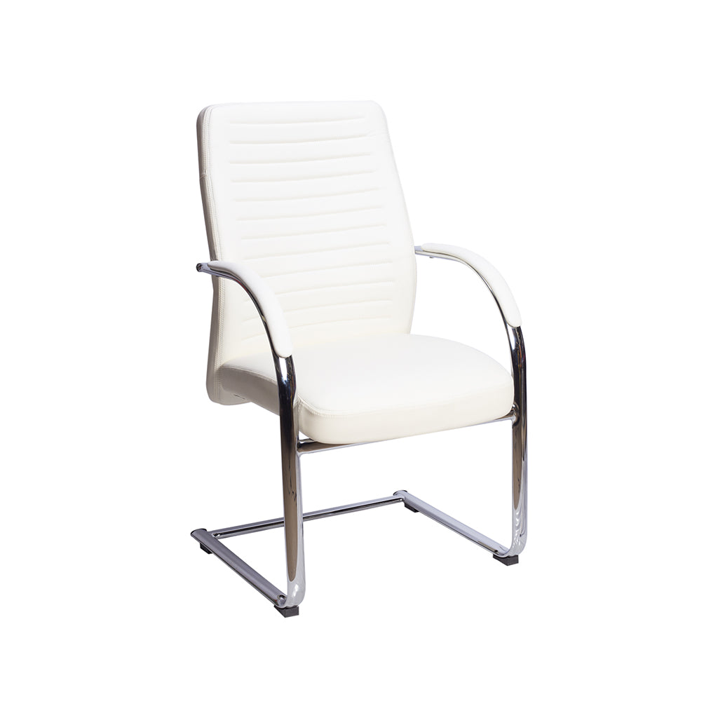 Silla de Visita 1215BL front view ergonomic visitor chair