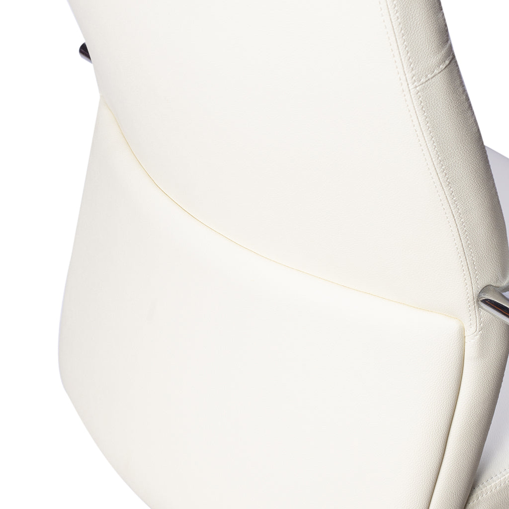 Full view showing sleek and professional design of Silla de Visita 1215BL