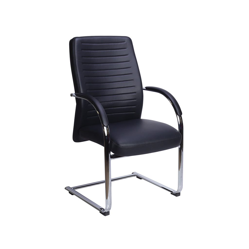 Silla de Visita 1215NE front view ergonomic visitor chair