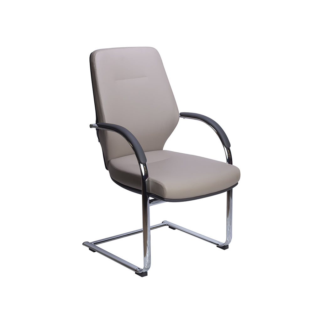 Silla de Visita 1235GRDE front view ergonomic visitor chair