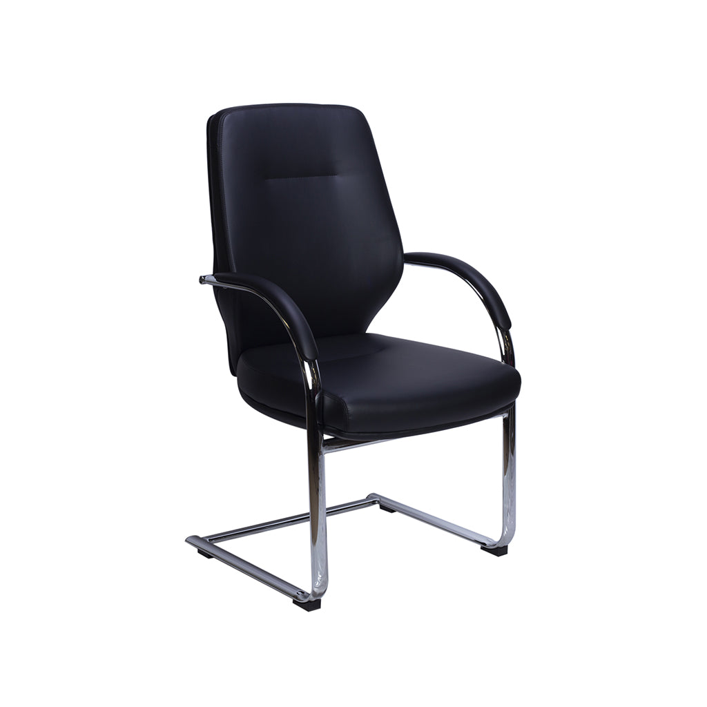 Silla de Visita 1235NEDE front view ergonomic visitor chair