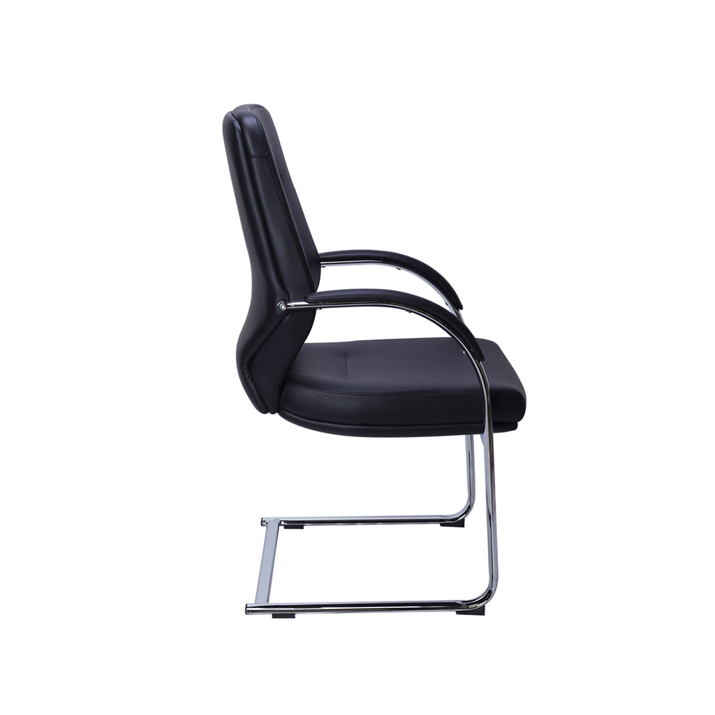 Back view of Ergonomik Silla de Visita 1235NEDE