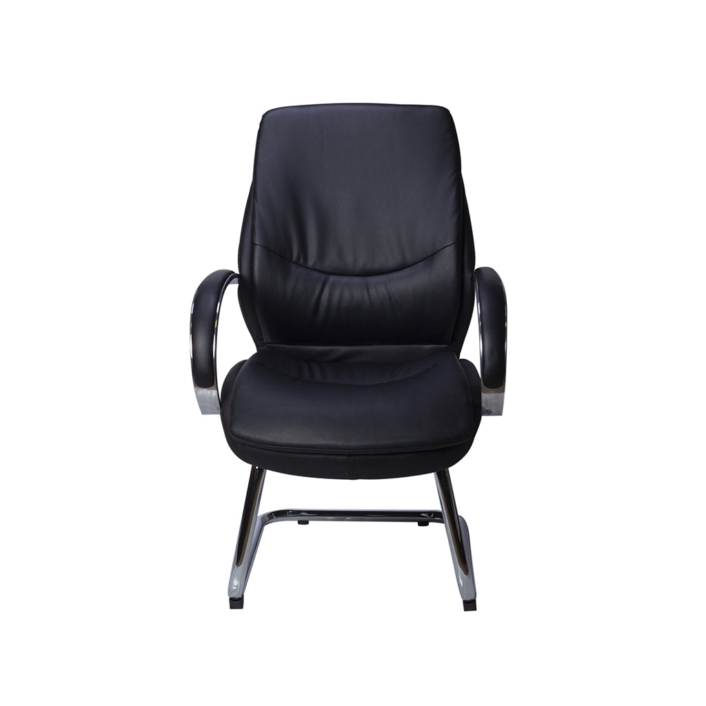 Side view of Sillón Visitante 1805NE showing design features