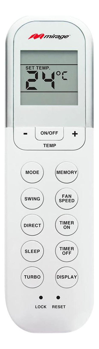 Minisplit Life 12+ 1 Ton 220V instalación sencilla