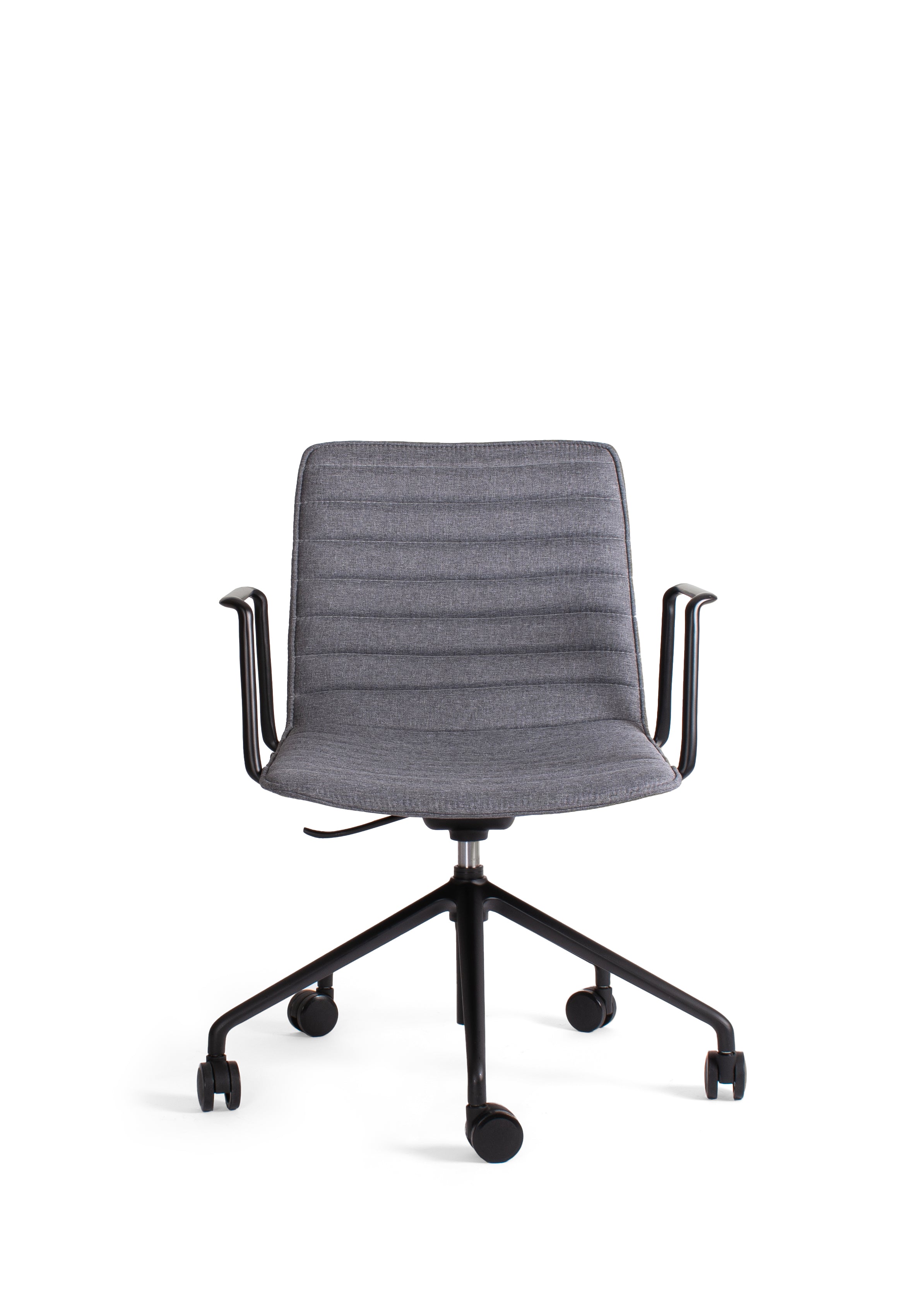 Vista trasera de la Silla Operativa Eneas negra