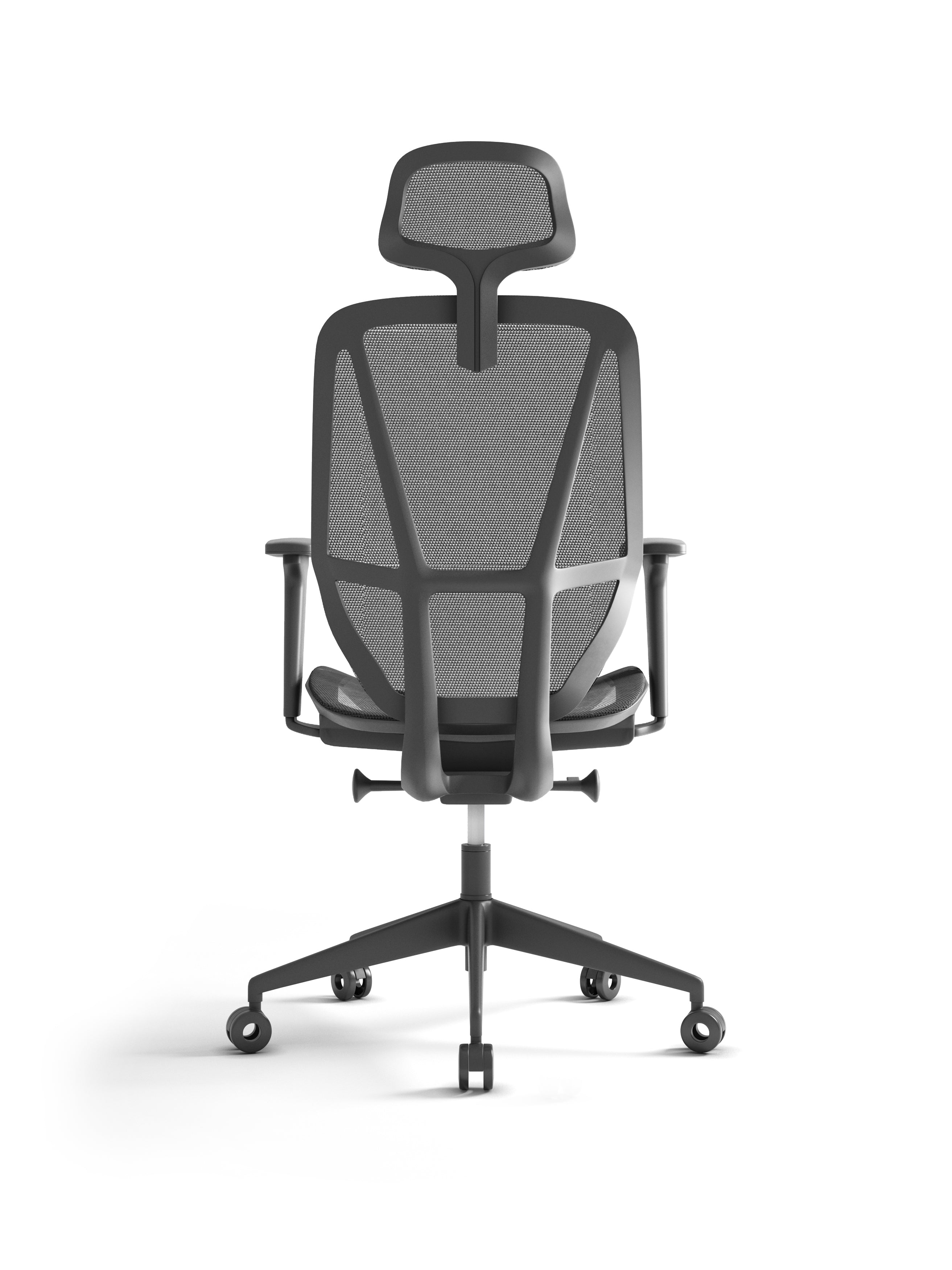 Base reforzada con ruedas de la Silla Ejecutiva Glove