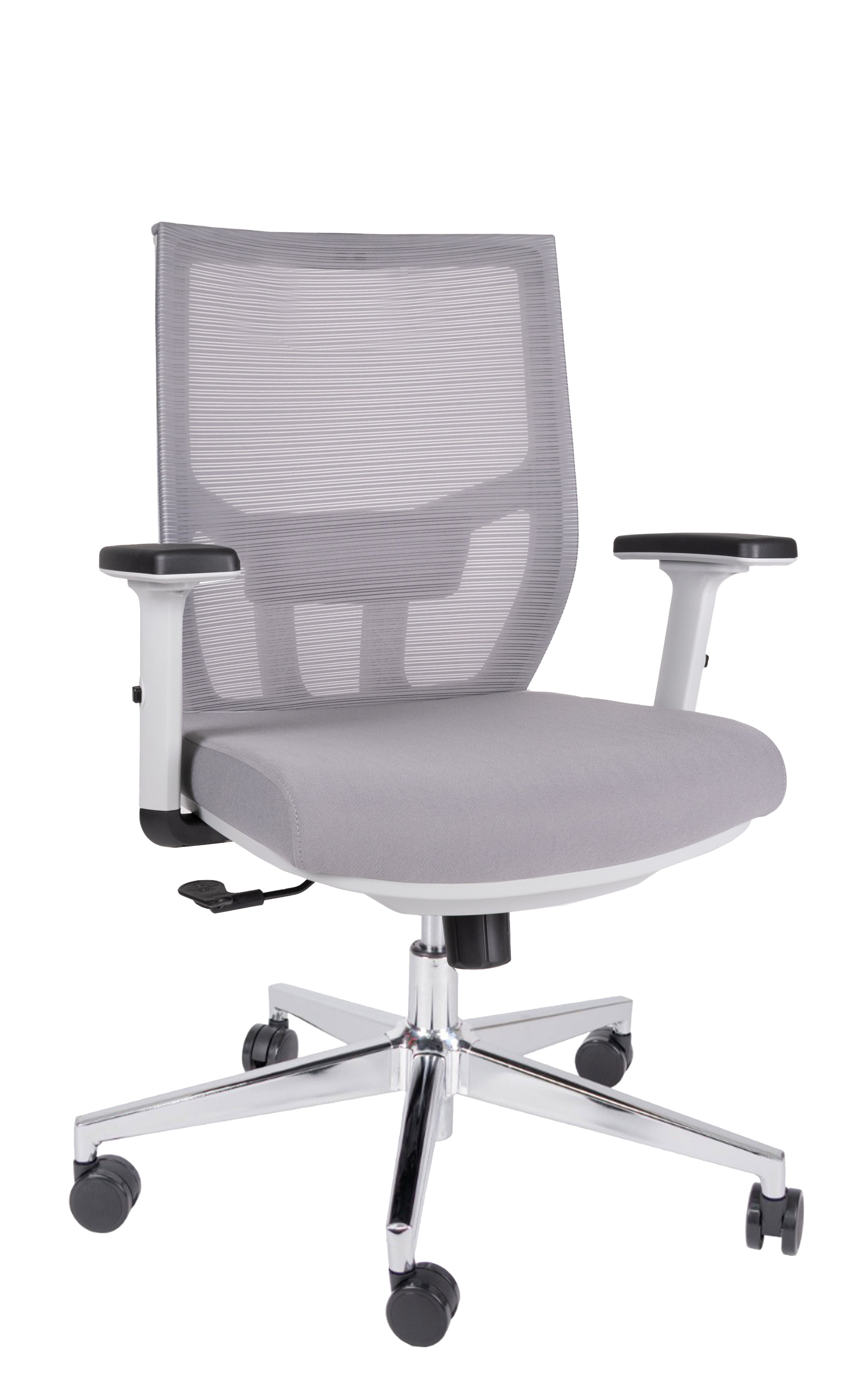 Silla Ejecutiva Aiko Gris vista lateral