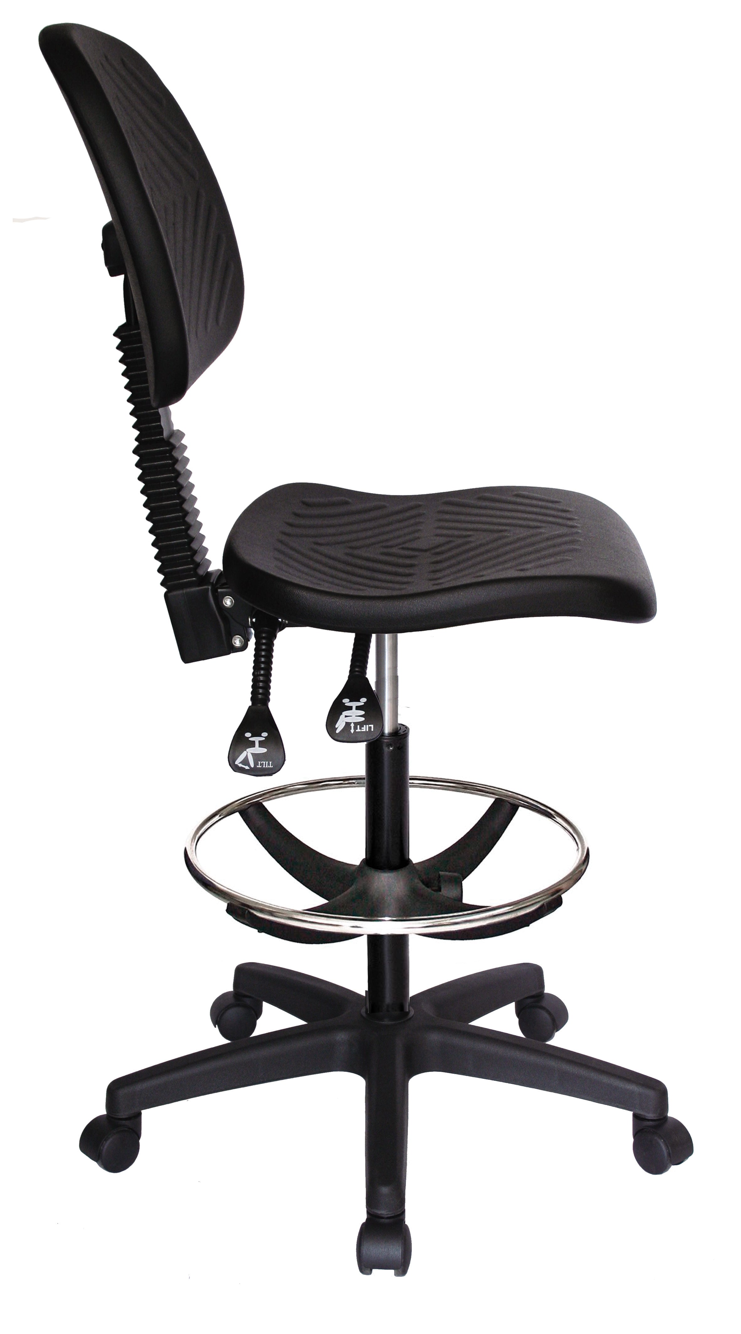 Vista lateral de la Silla Heavy Duty OHI-46