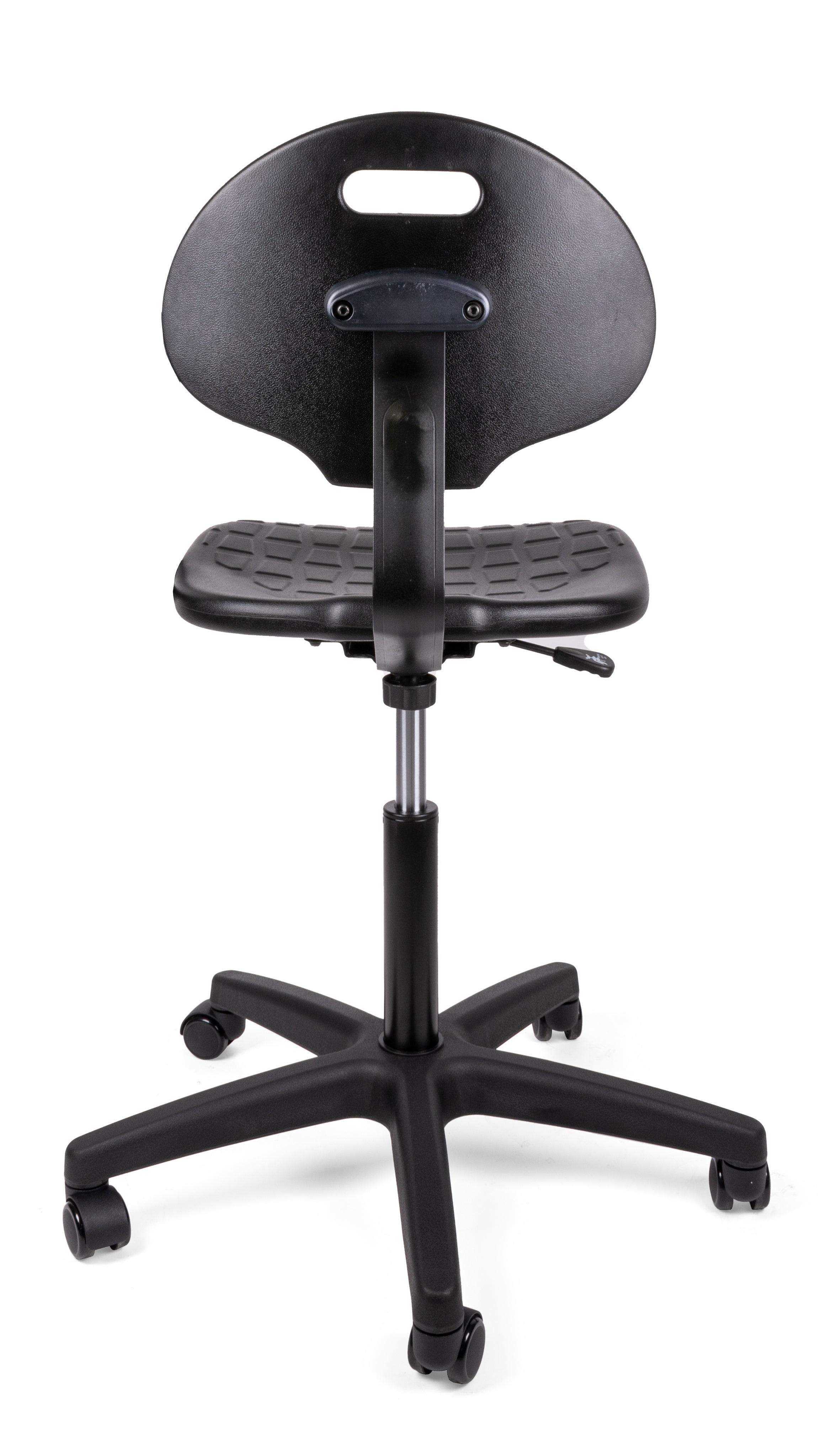 Detalle del respaldo ergonómico de la Silla Heavy Duty OHI-48