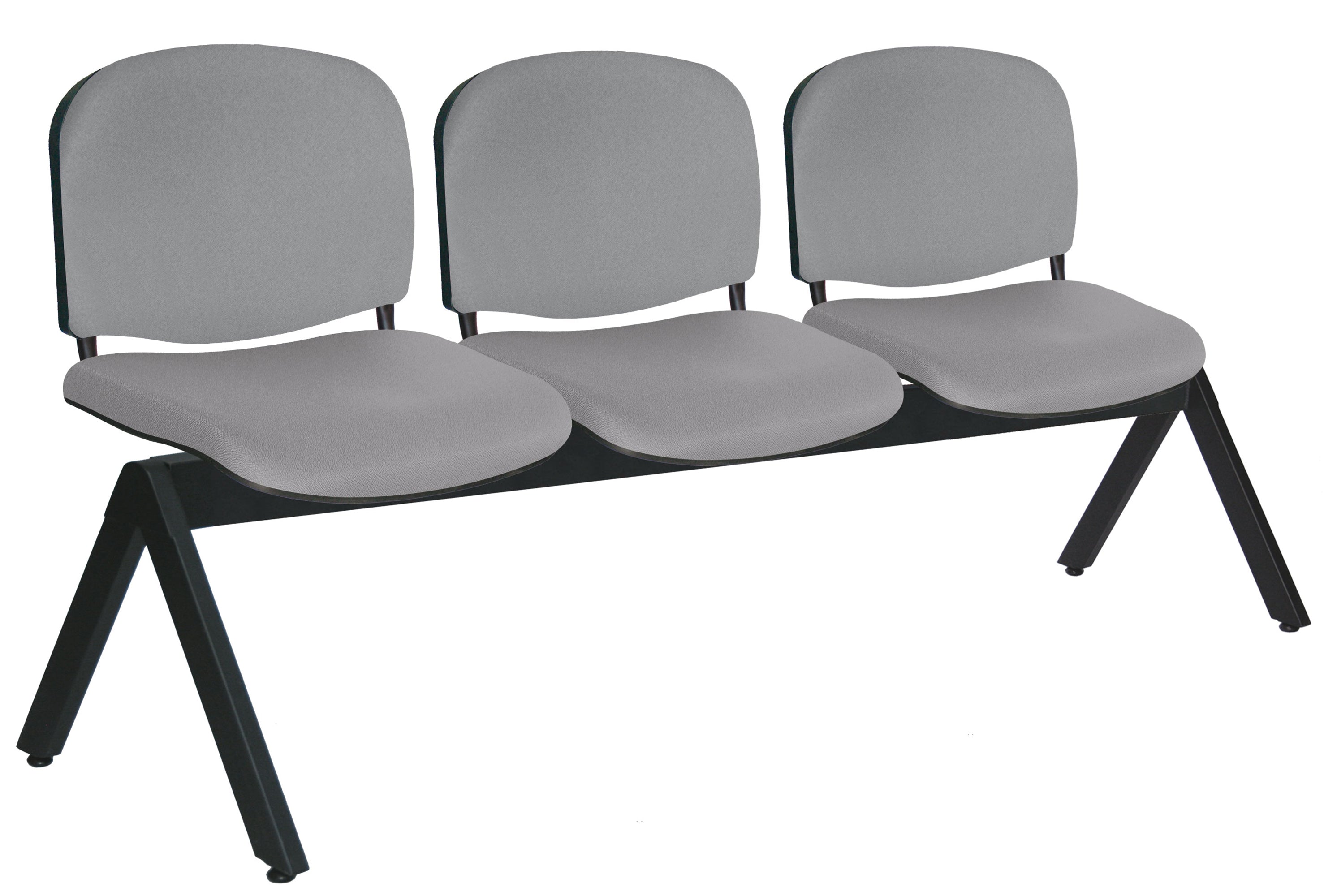 Vista lateral del set de Bancas Ellitico 3P