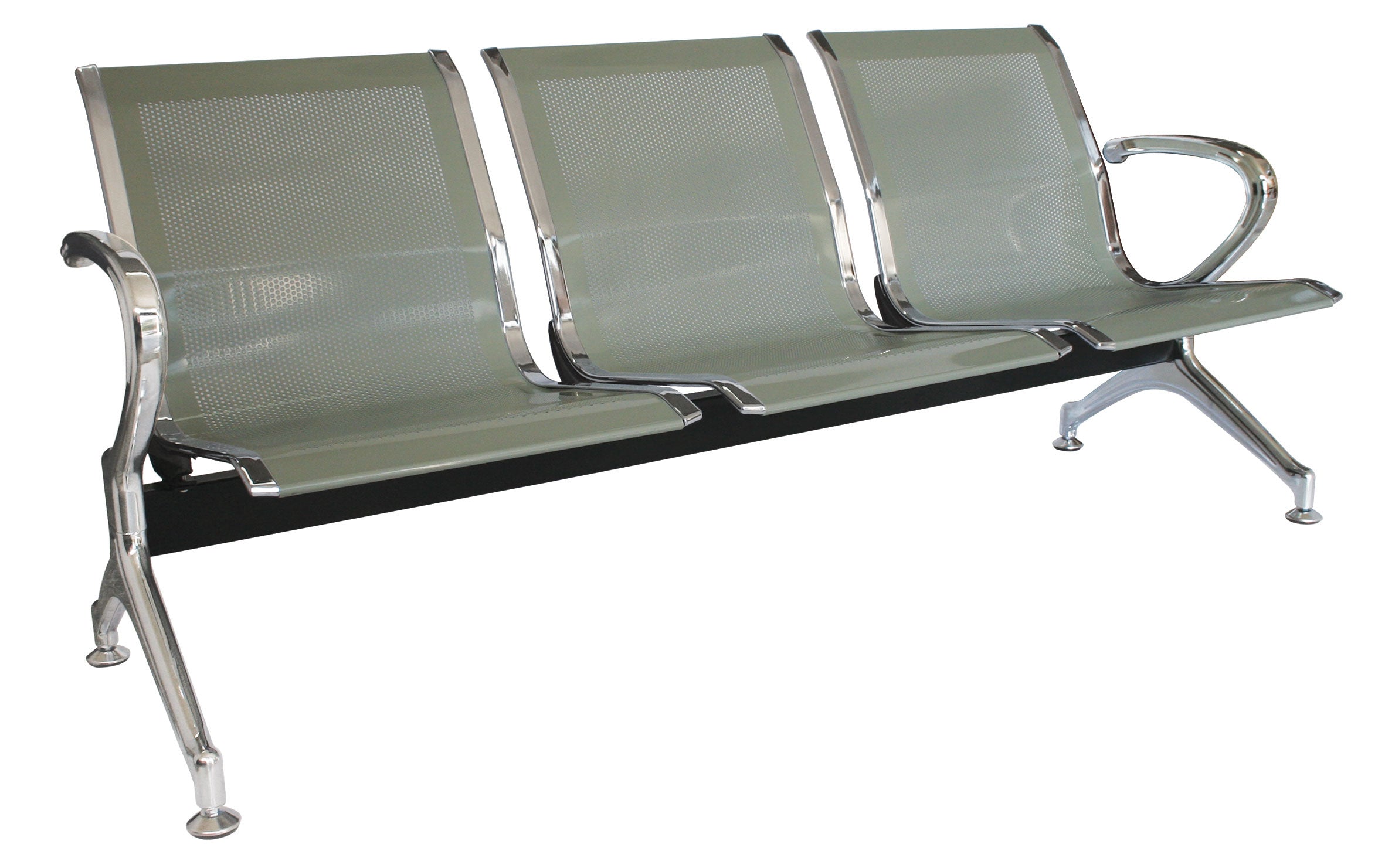 Vista frontal de la Banca Ivy 3 Personas