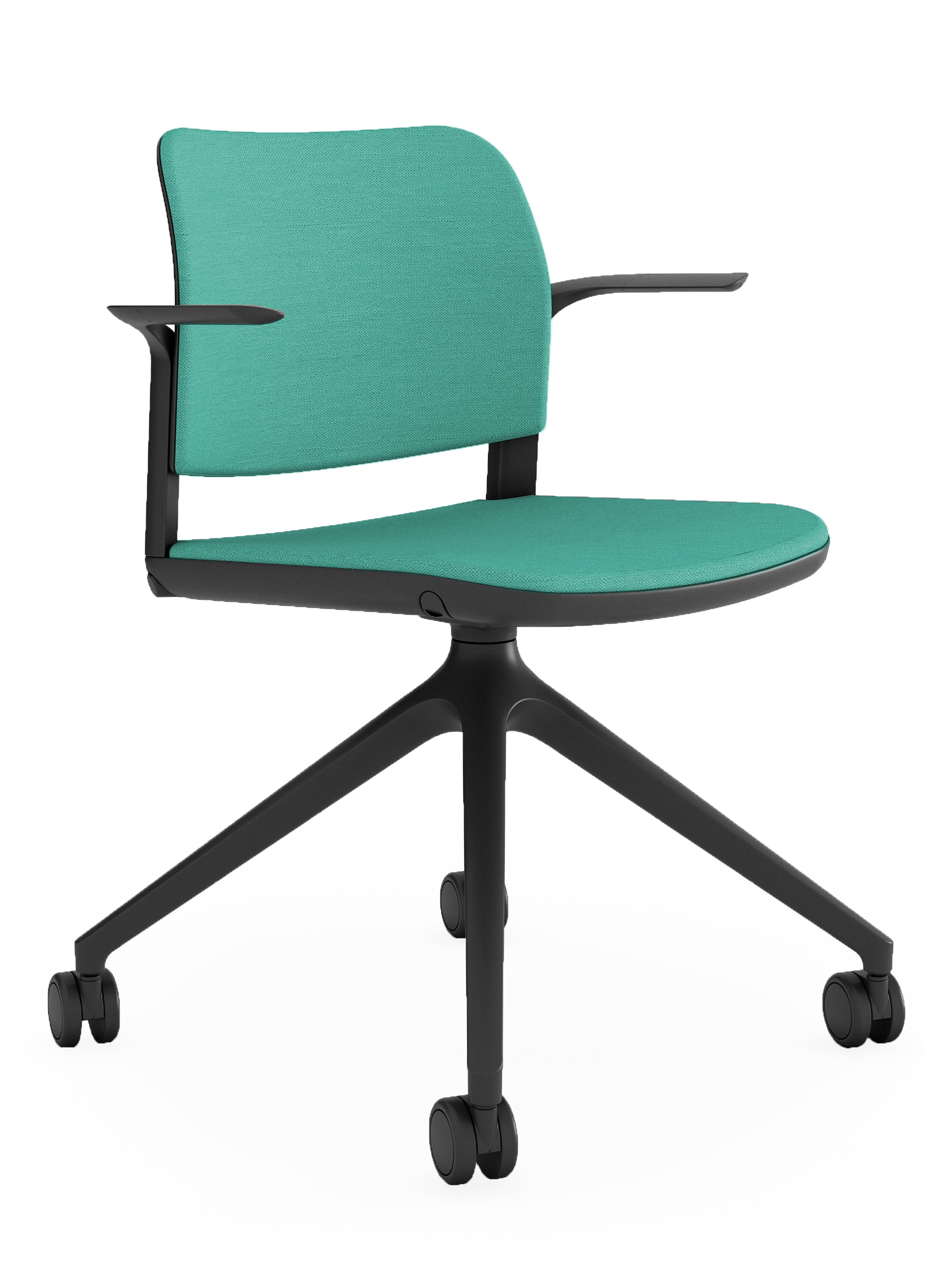 Silla de escritorio colorida y cómoda