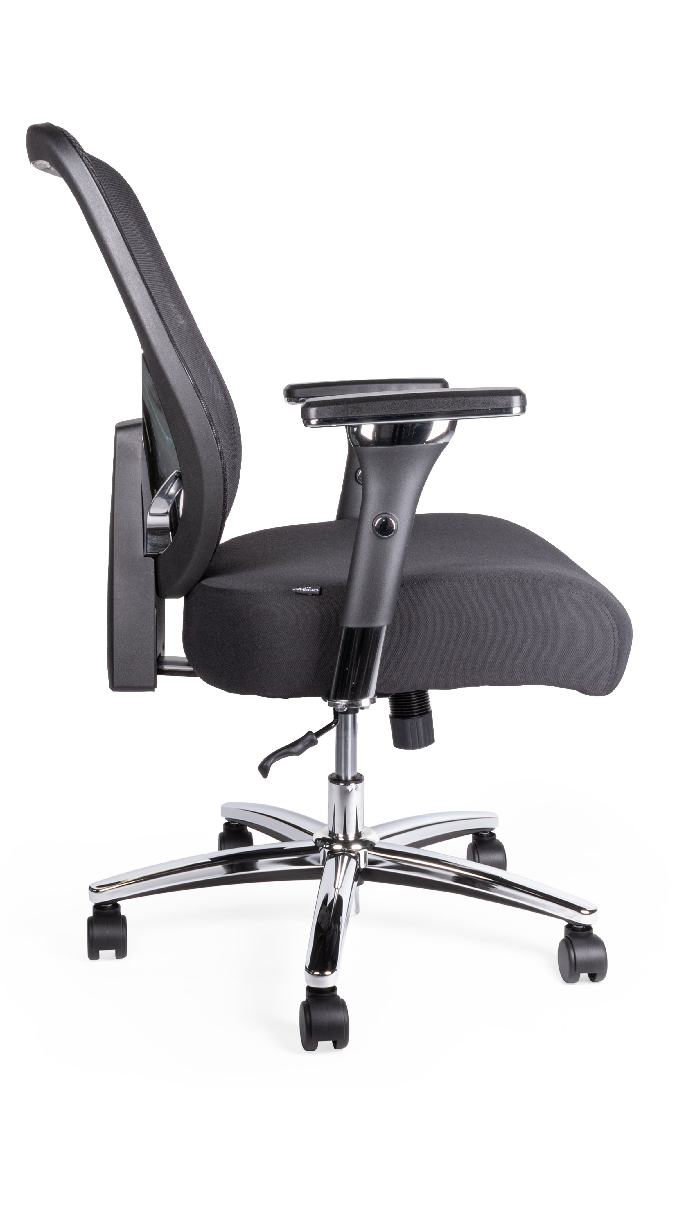 Silla ajustable y ergonómica de respaldo amplio